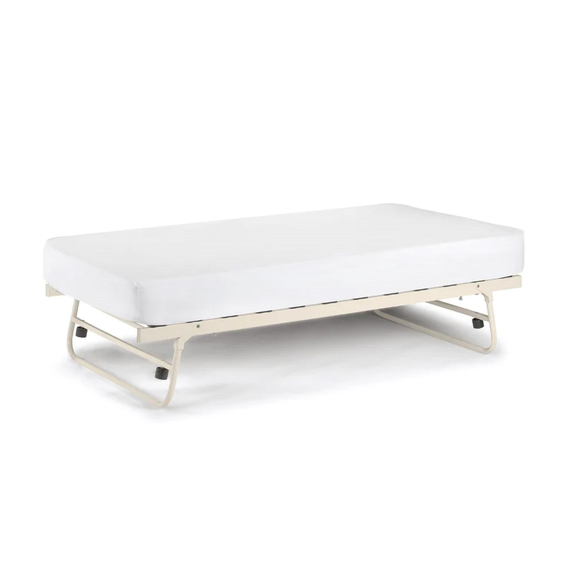 Versailles Underbed Trundle - White Metal