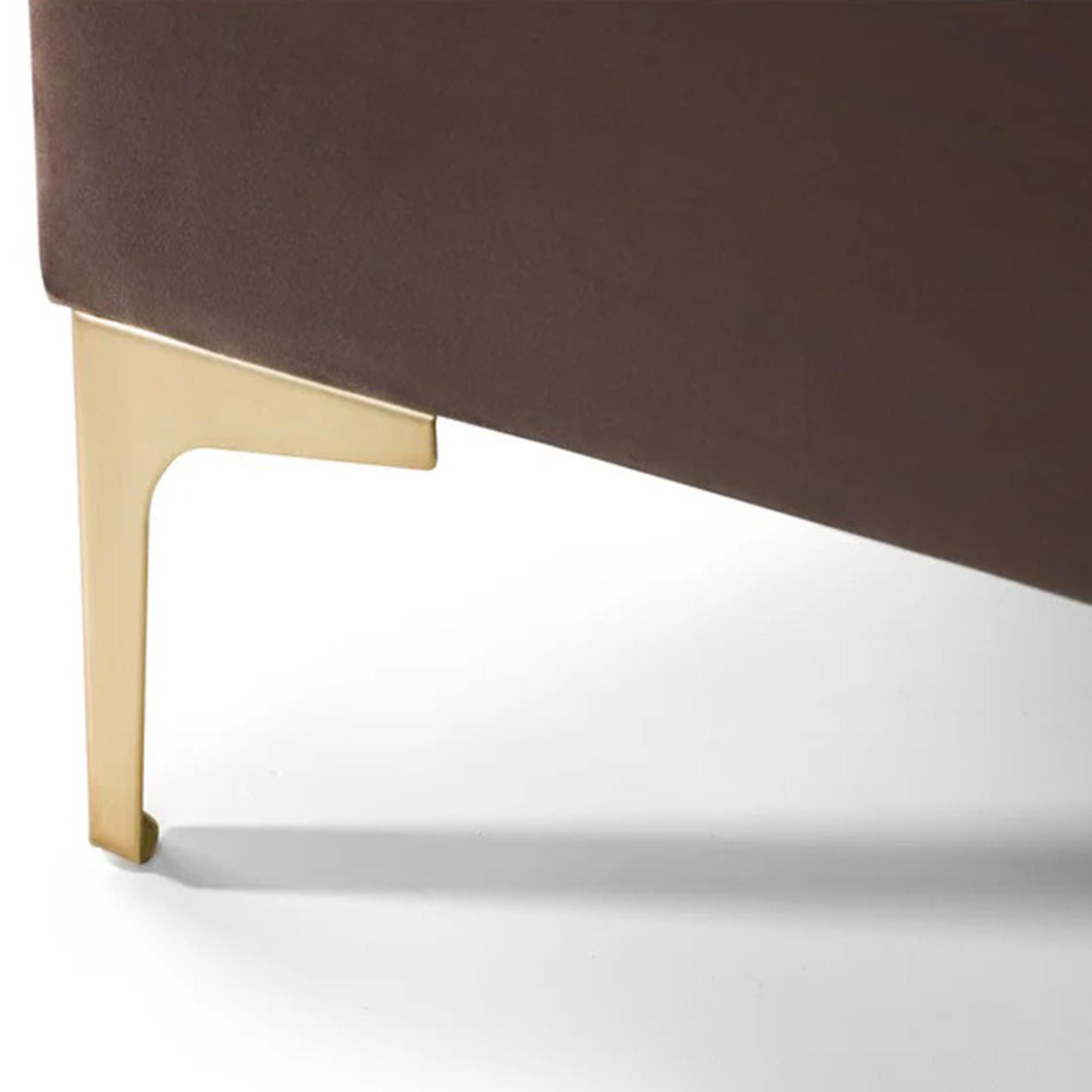 Deco Bed - Grey Fabric - Sizes Available