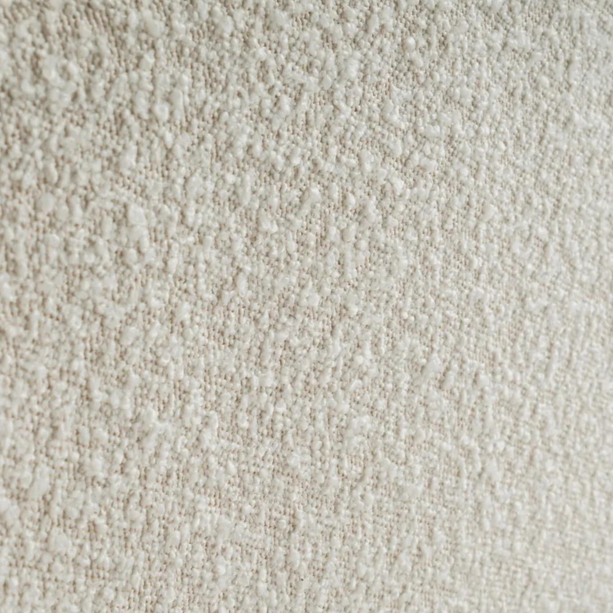 Eden Bed - Ivory Boucle Fabric - Sizes Available
