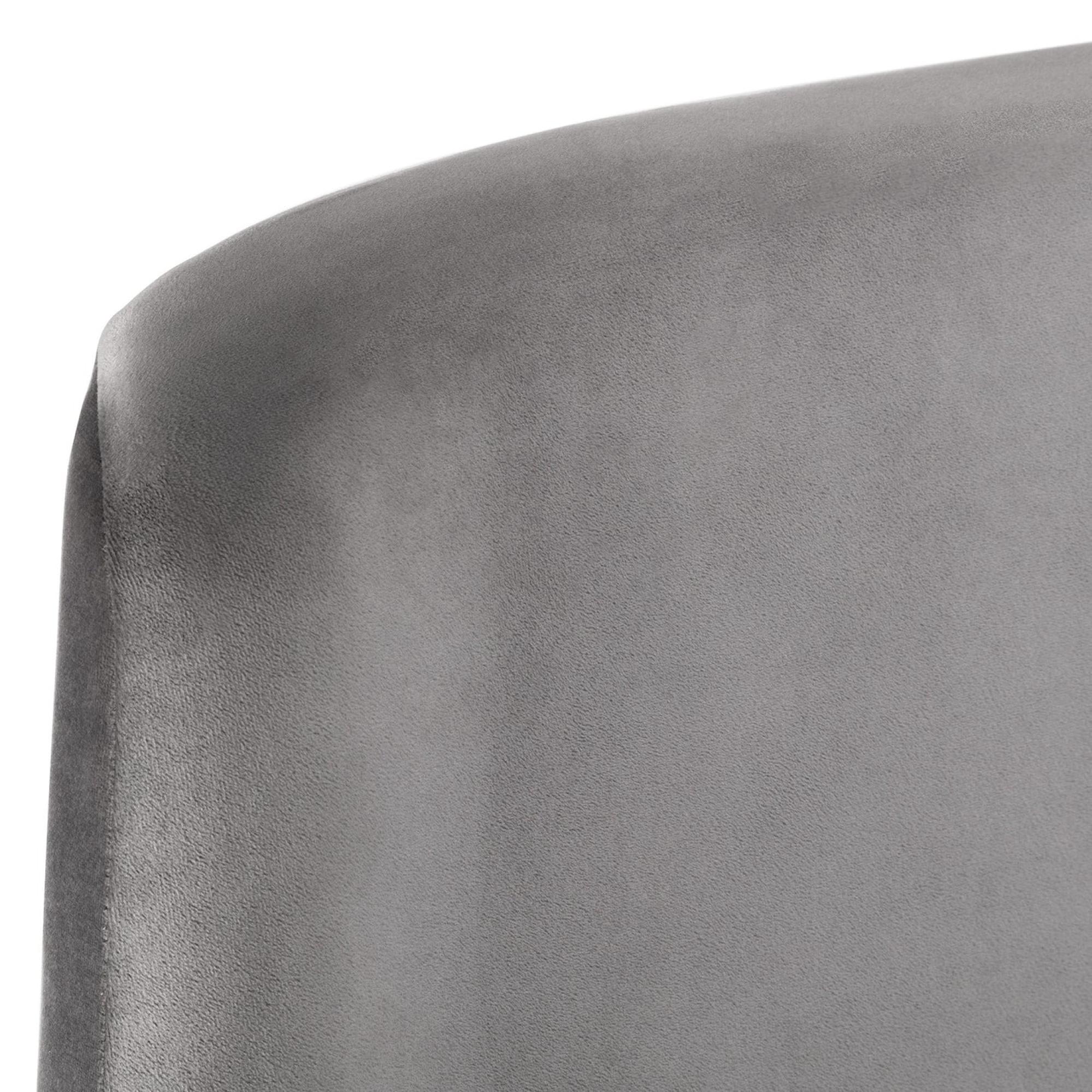 Frida Ottoman Storage Bed - Grey Fabric - Sizes Available