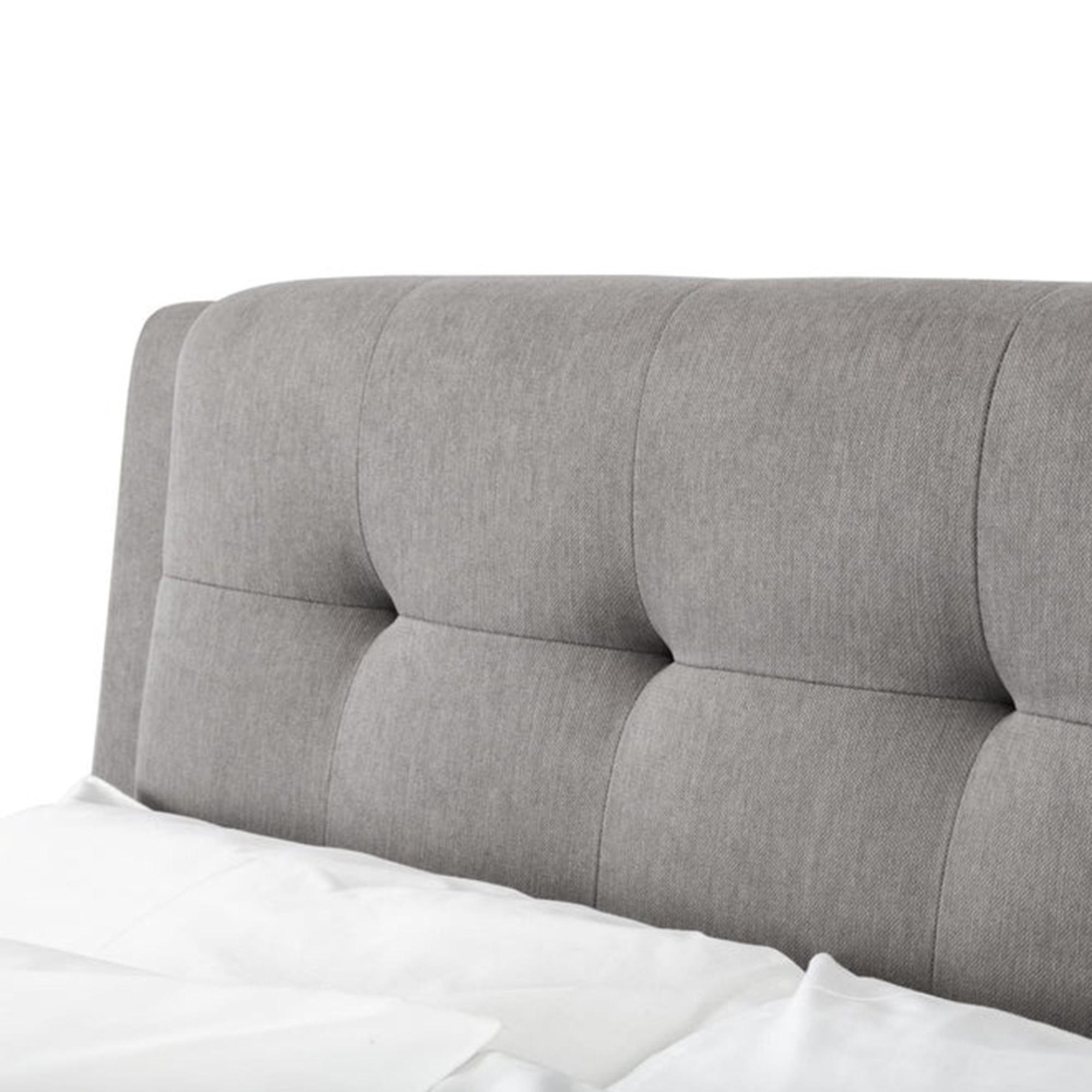 Fullerton Storage Bed - Grey Fabric - Sizes Available