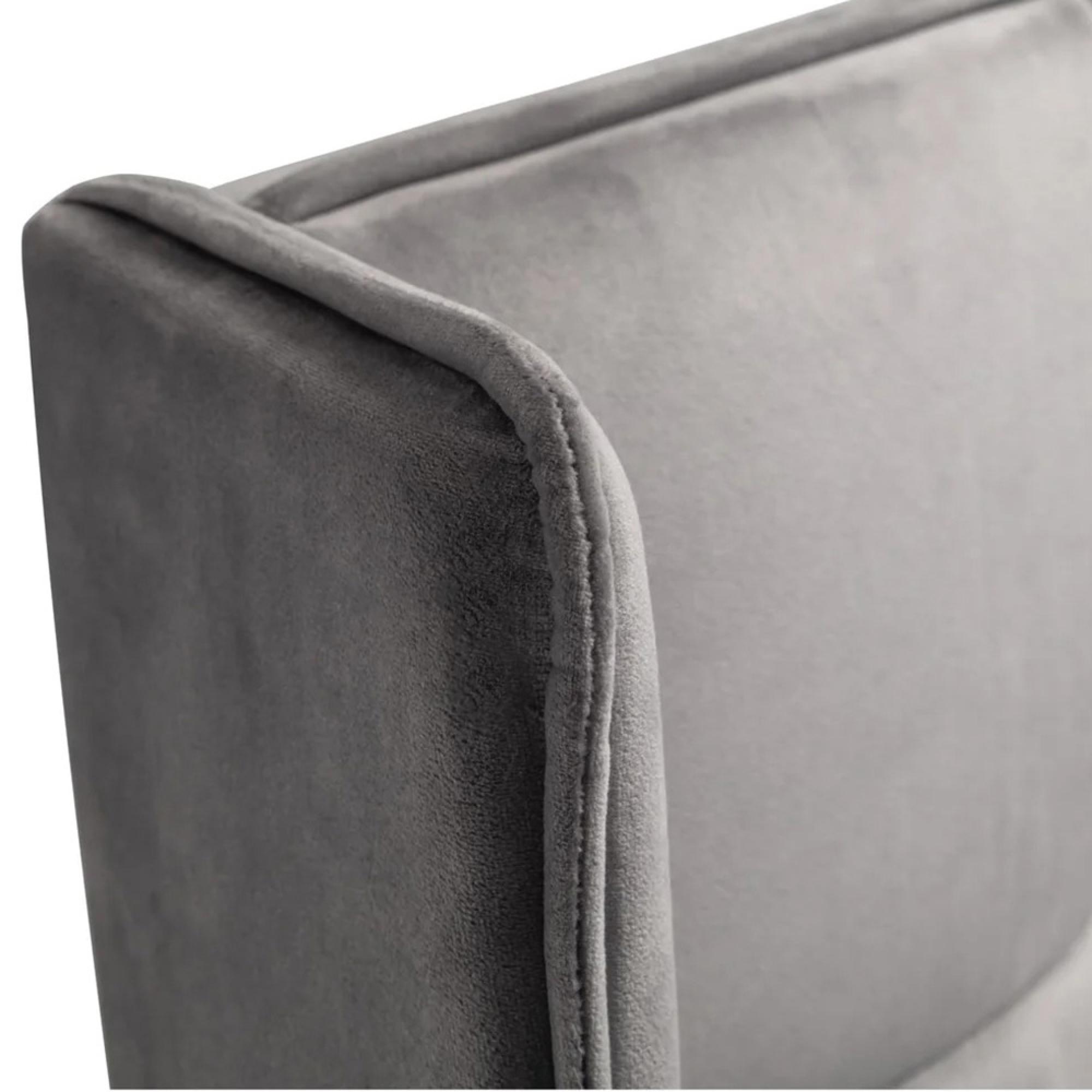 Gatsby Ottoman Storage Bed - Light Grey Fabric - Sizes Available