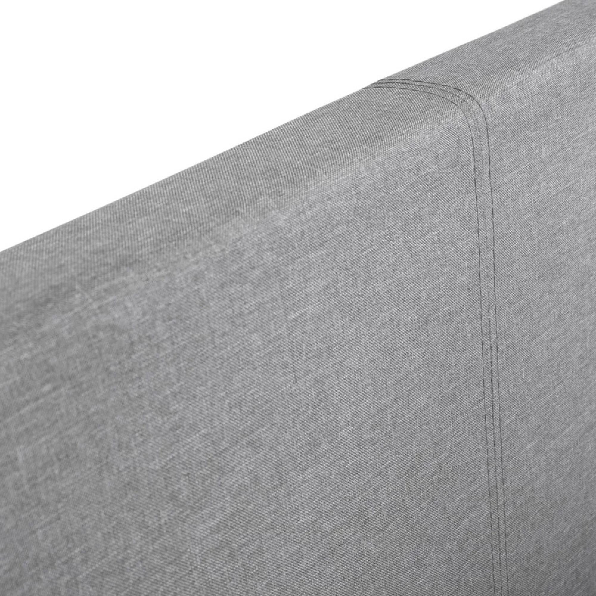 Rialto Ottoman Storage Bed - Grey Fabric - Sizes Available