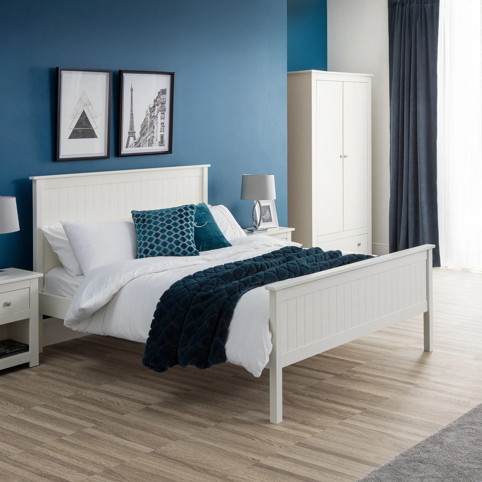 Maine Bed - White - Sizes Available