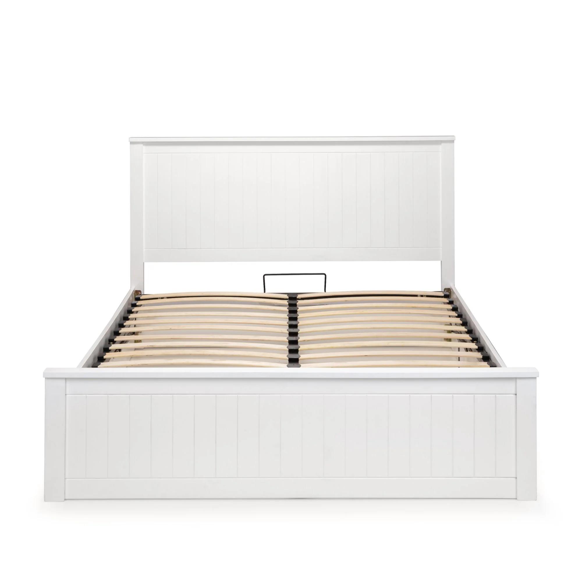Maine Ottoman Storage Bed - White - Sizes Available