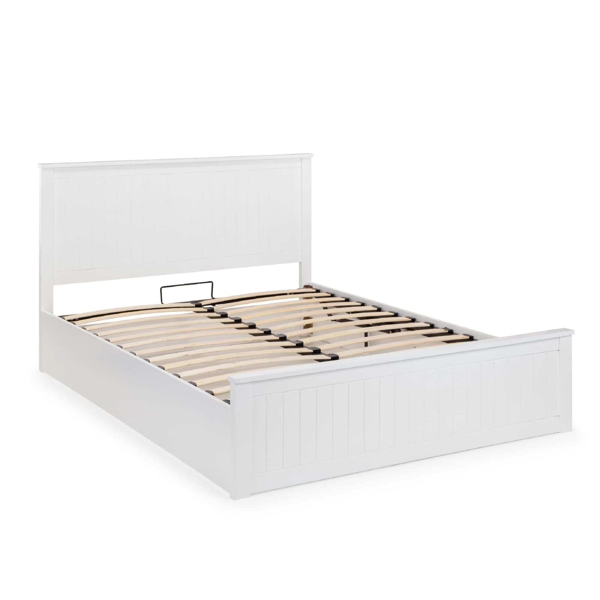 Maine Ottoman Storage Bed - White - Sizes Available