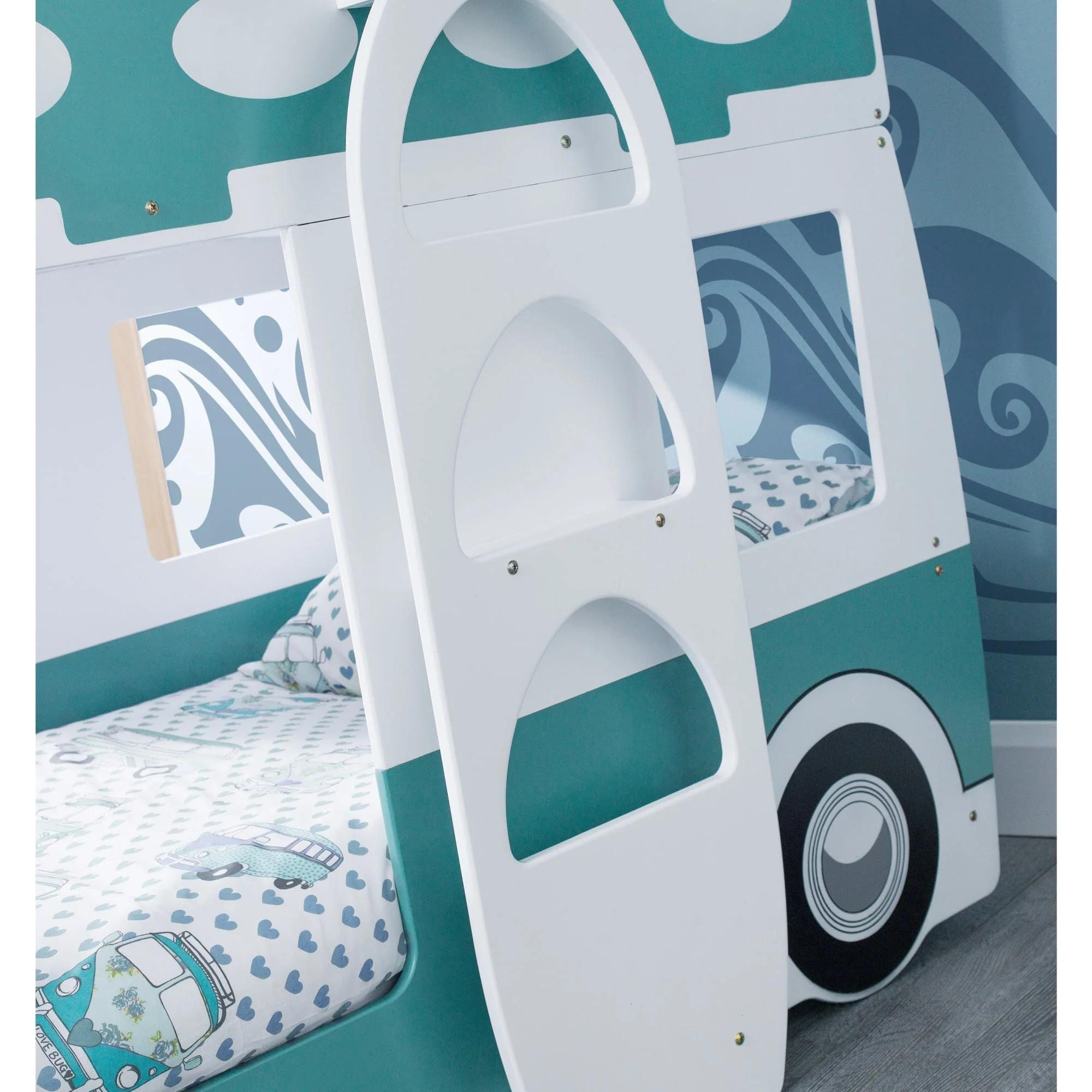 Campervan Novelty Bunk Bed - Vintage Green