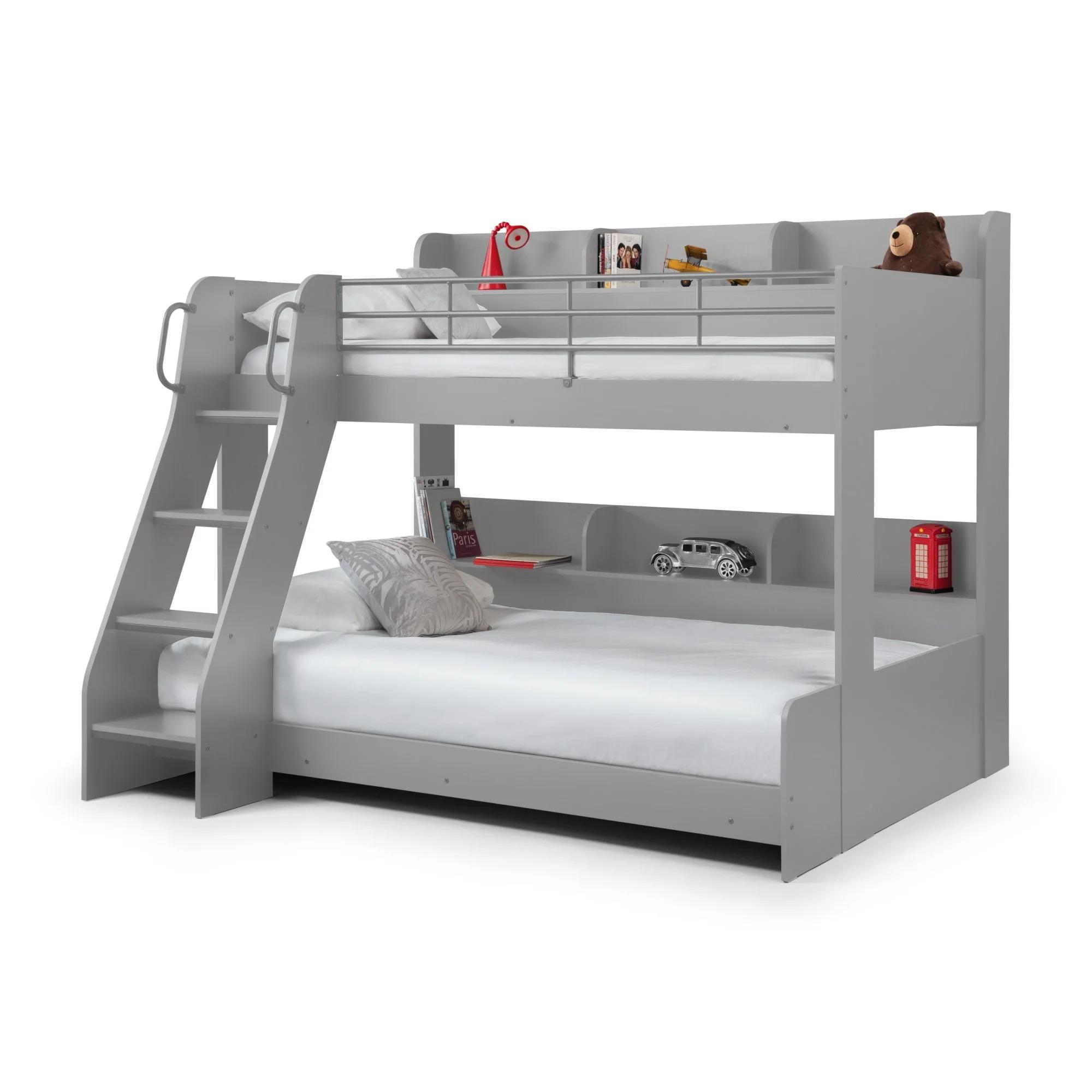 Domino Triple Sleeper Bed - Grey