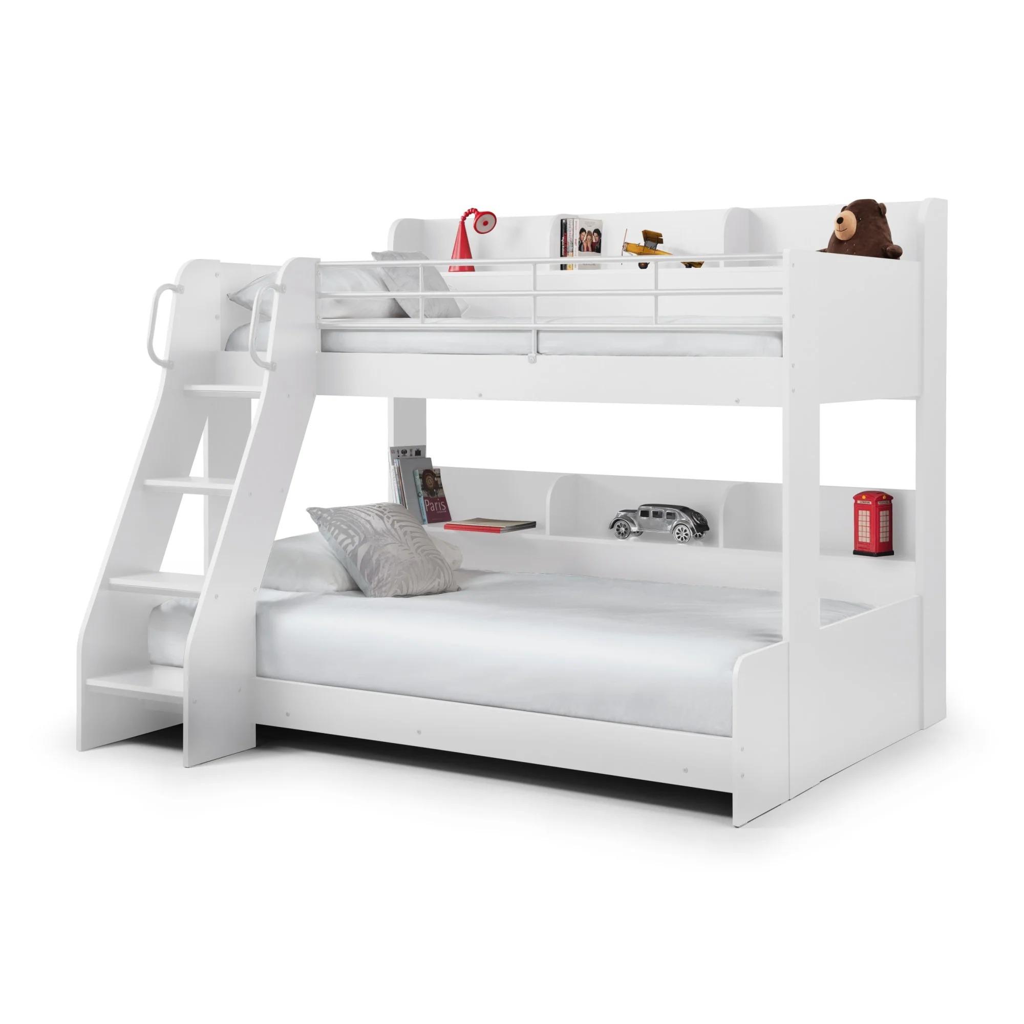 Domino Triple Sleeper Bed - White