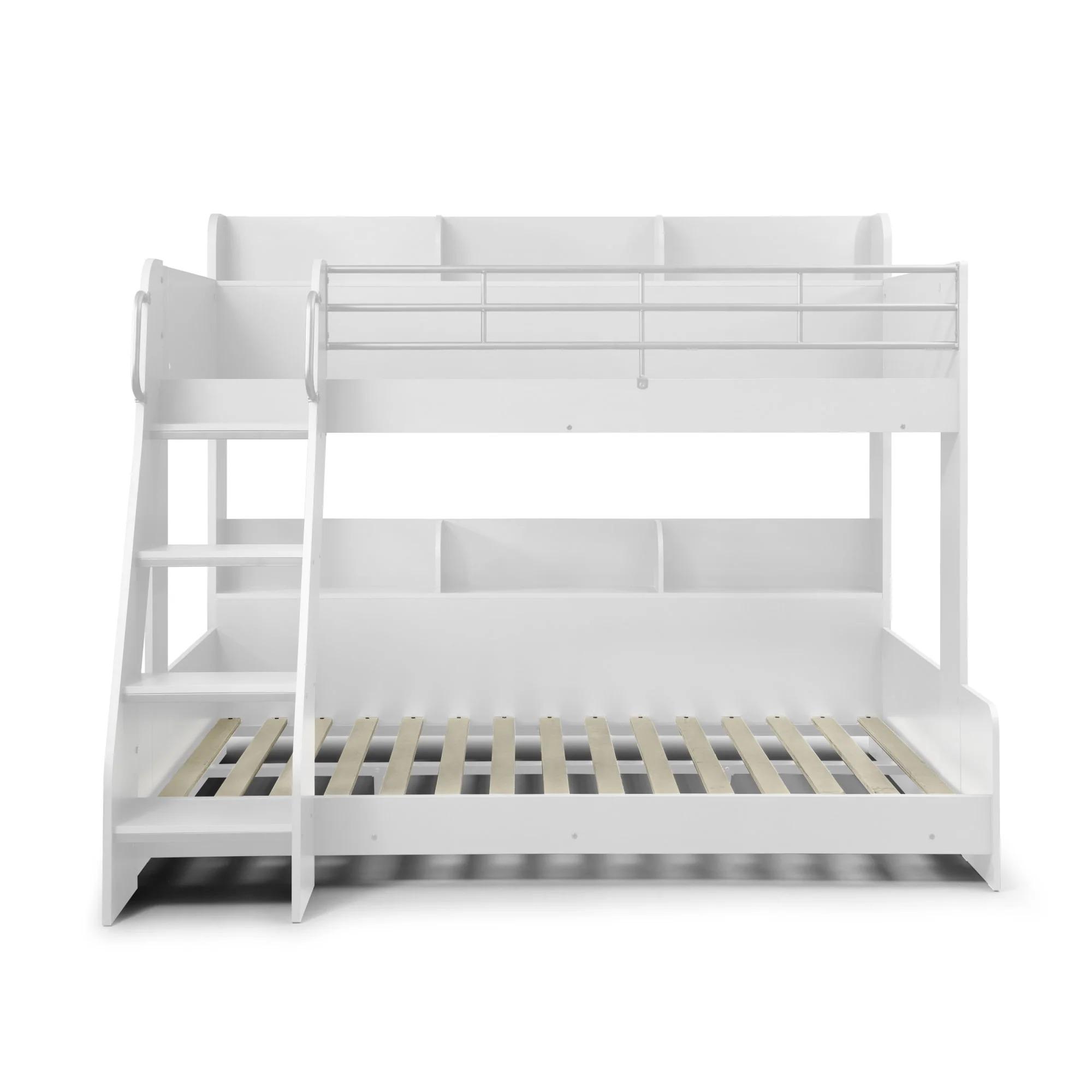 Domino Triple Sleeper Bed - White