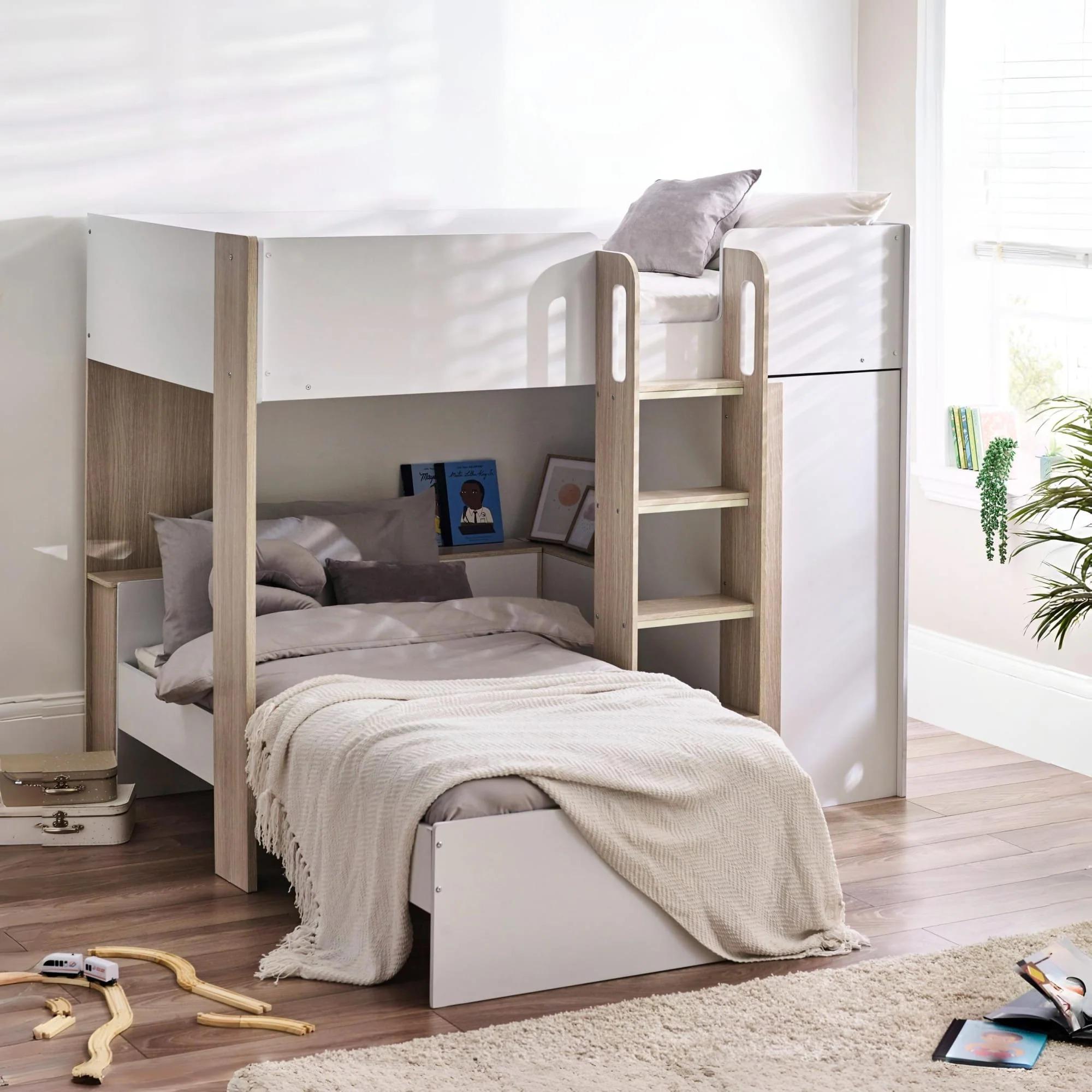 Horizon Bunk Bed - White