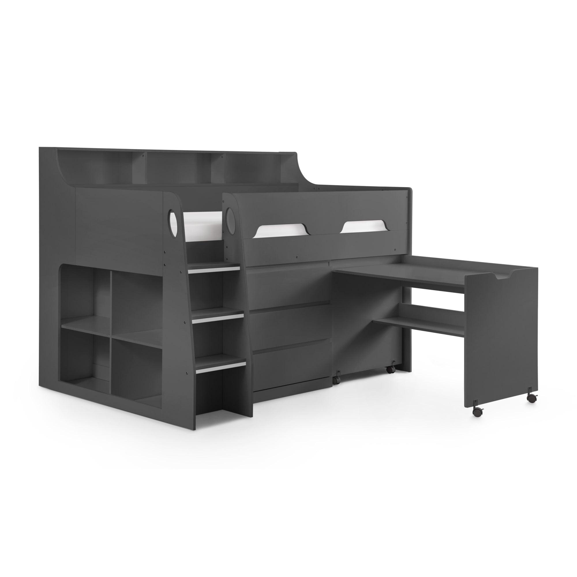 Jupiter Midsleeper Bed - Dark Grey
