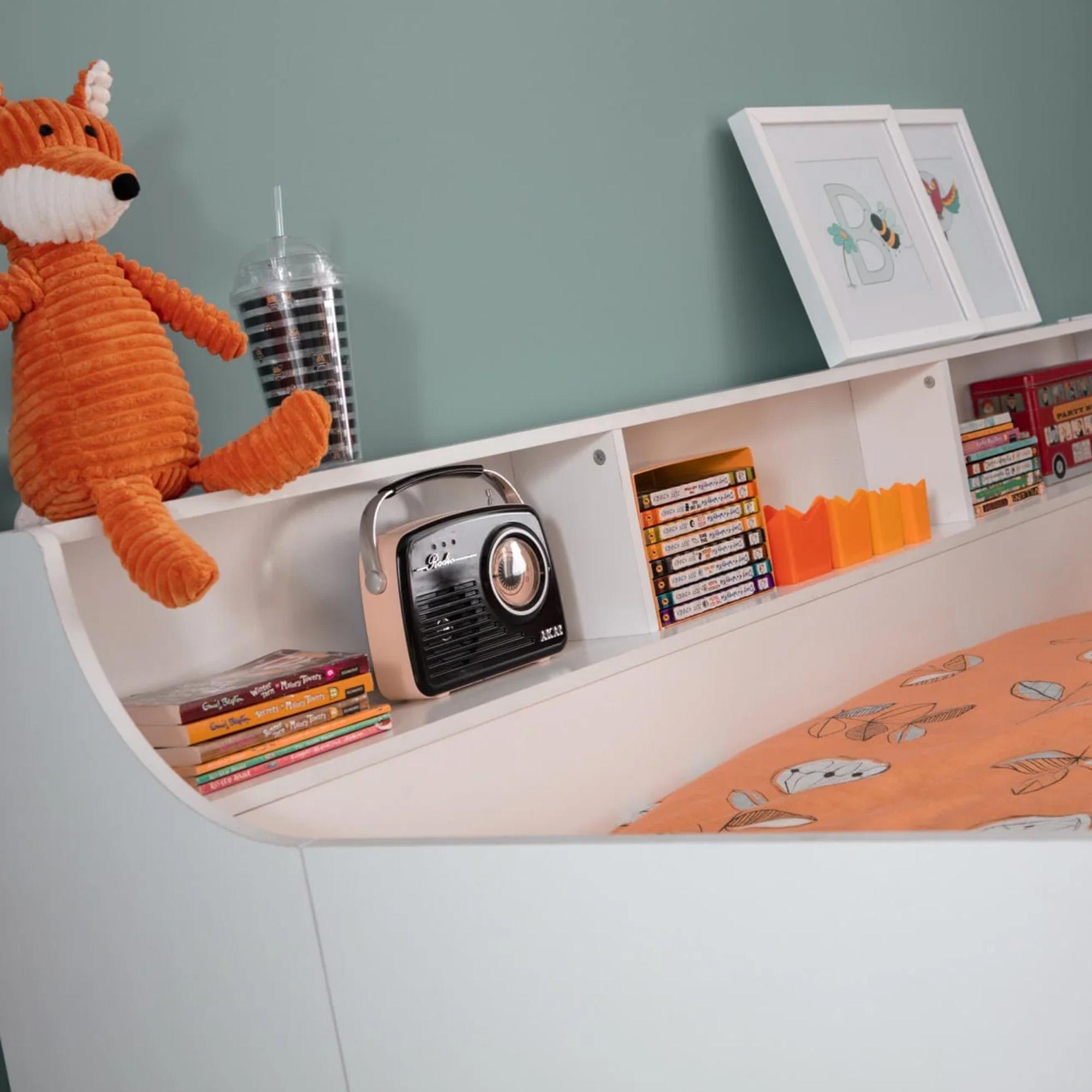 Jupiter Midsleeper Bed - White