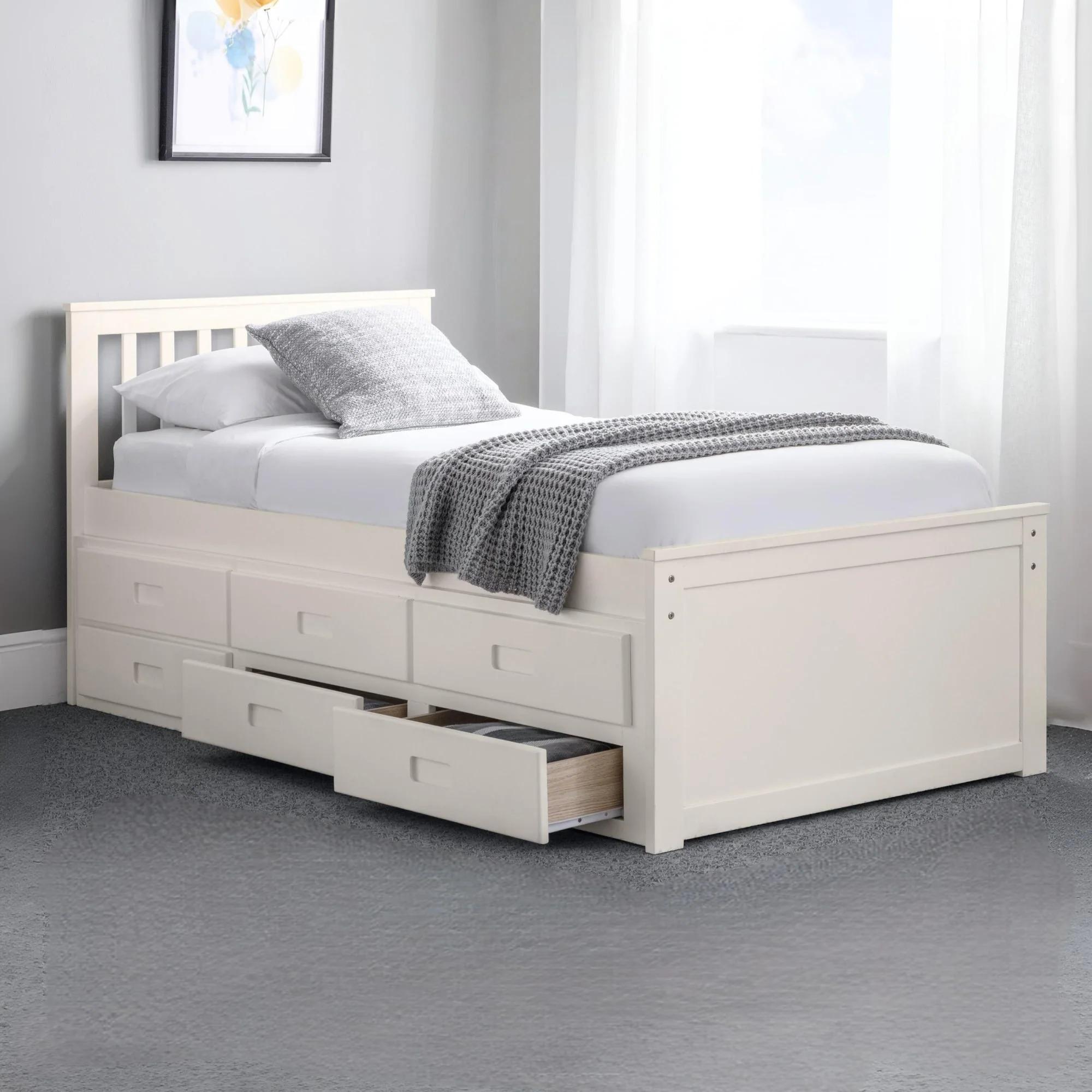 Maisie Captains Bed - White