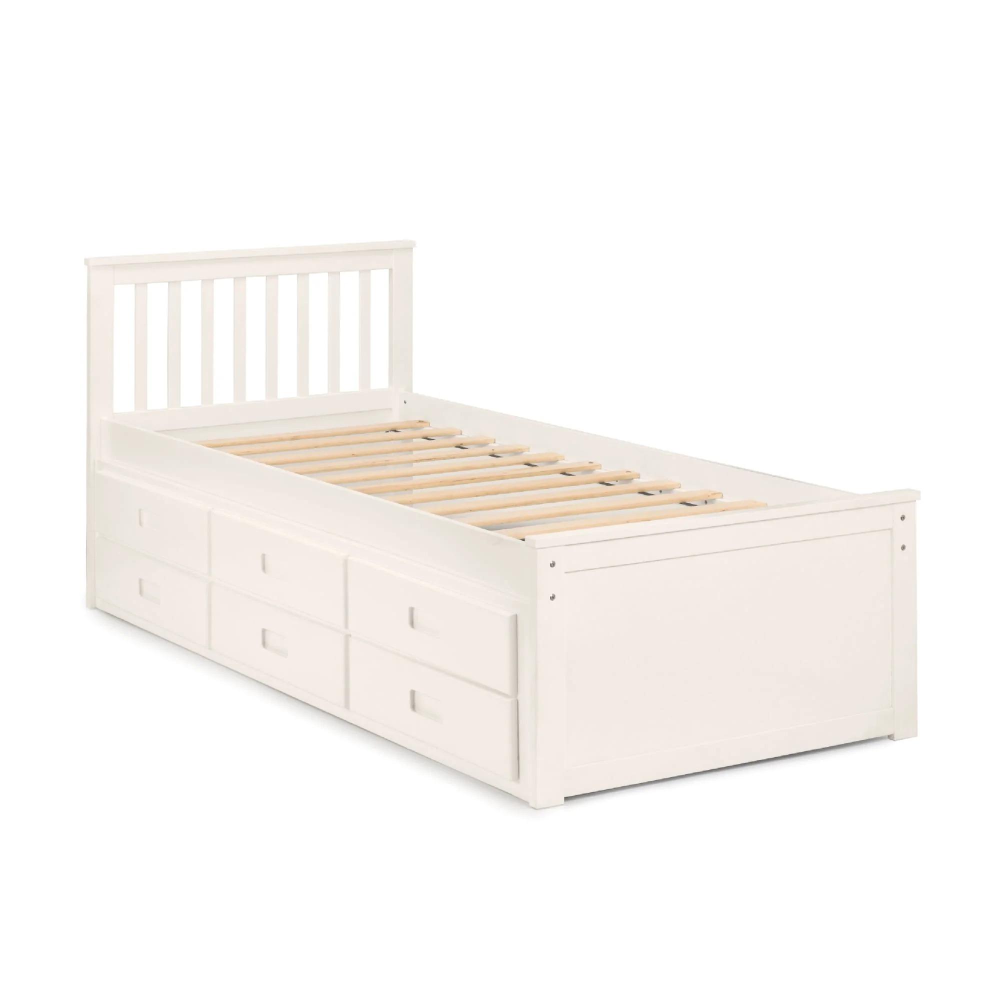 Maisie Captains Bed - White