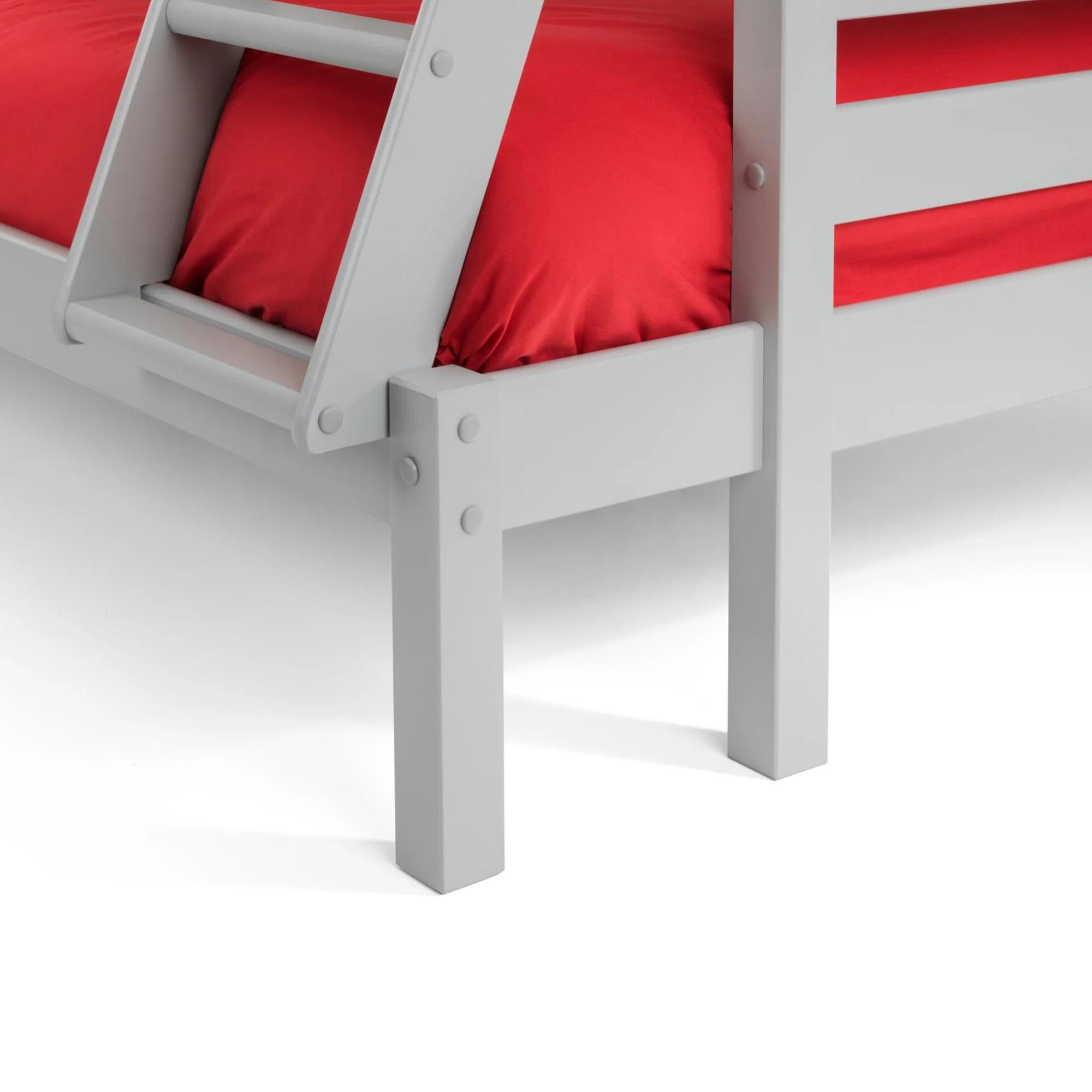 Merlin Triple Sleeper Bunk Bed - Grey