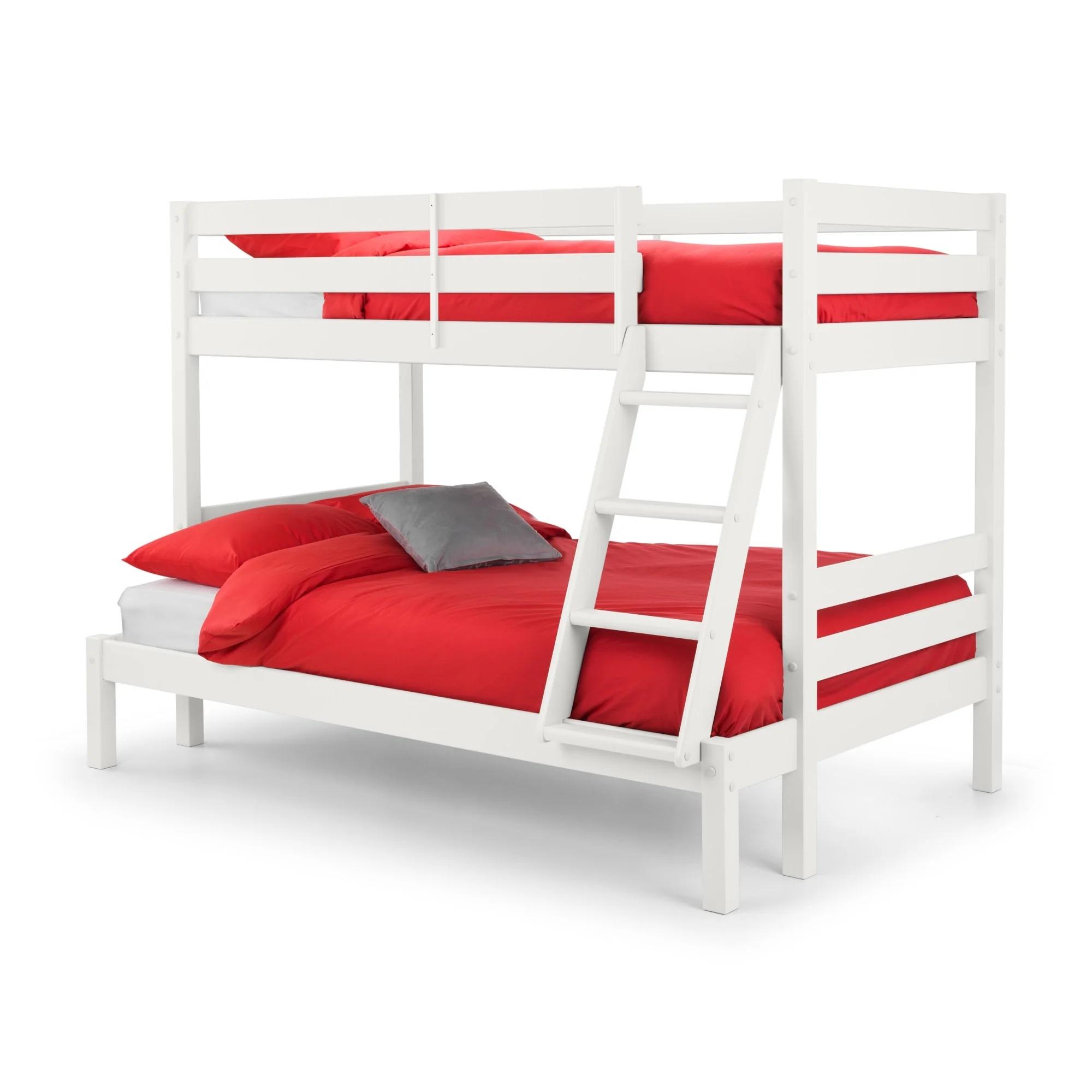 Merlin Triple Sleeper Bunk Bed - White