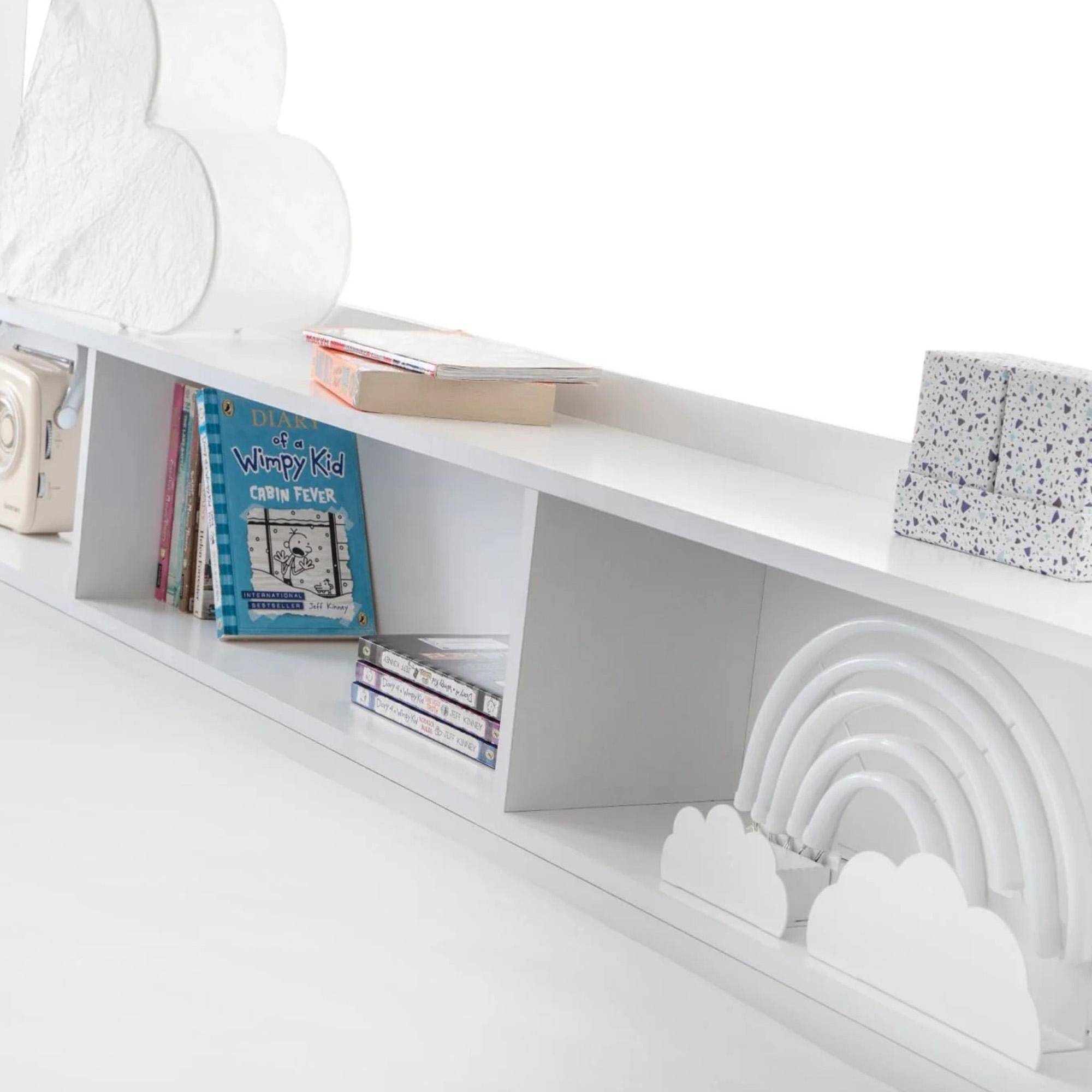 Orion Triple Sleeper Bed - White