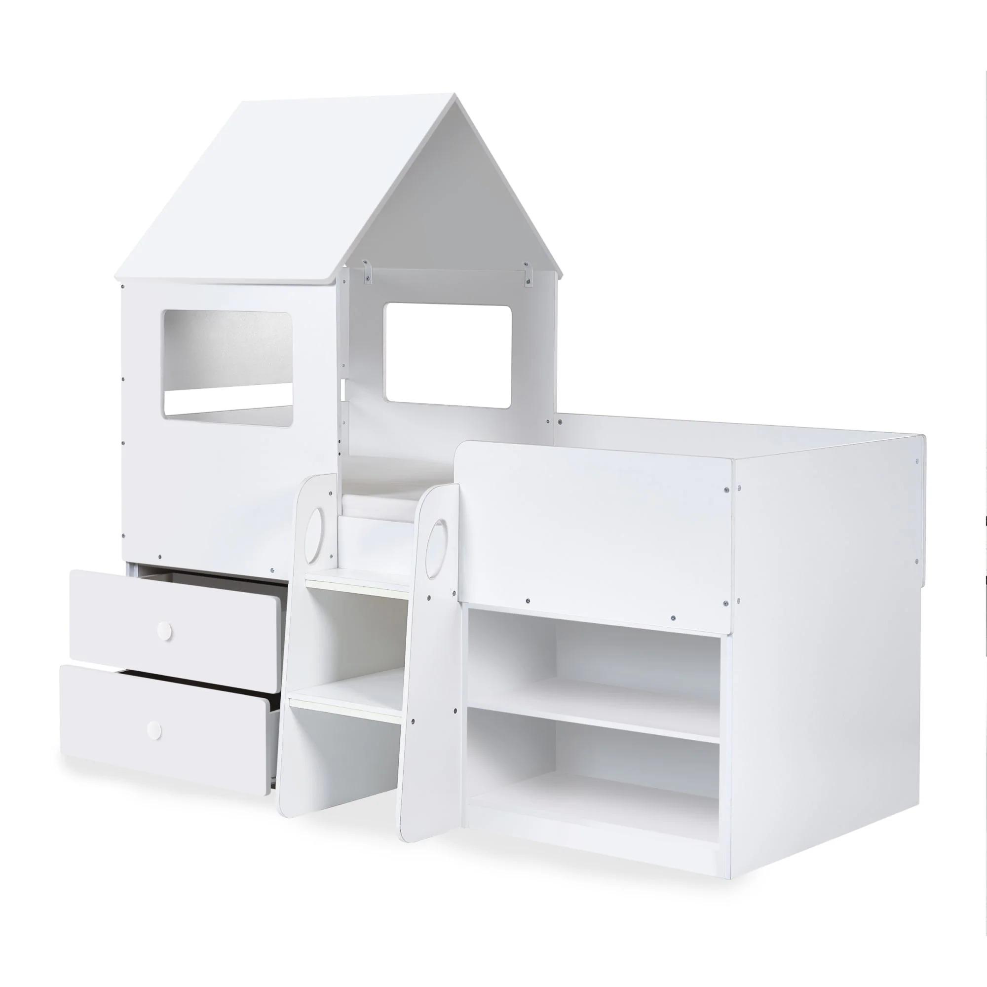 Orpheus Midsleeper Bed - White