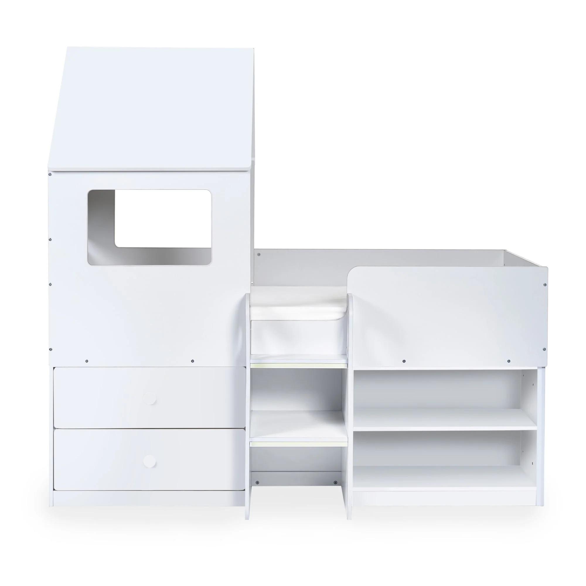 Orpheus Midsleeper Bed - White