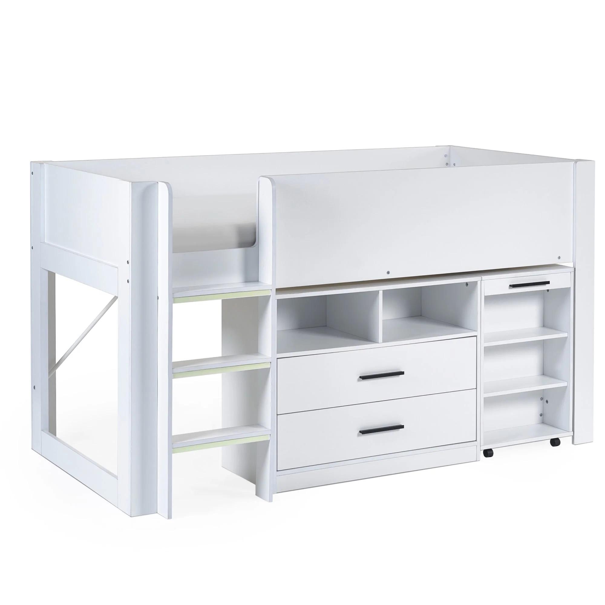 Otis Midsleeper Bed - White