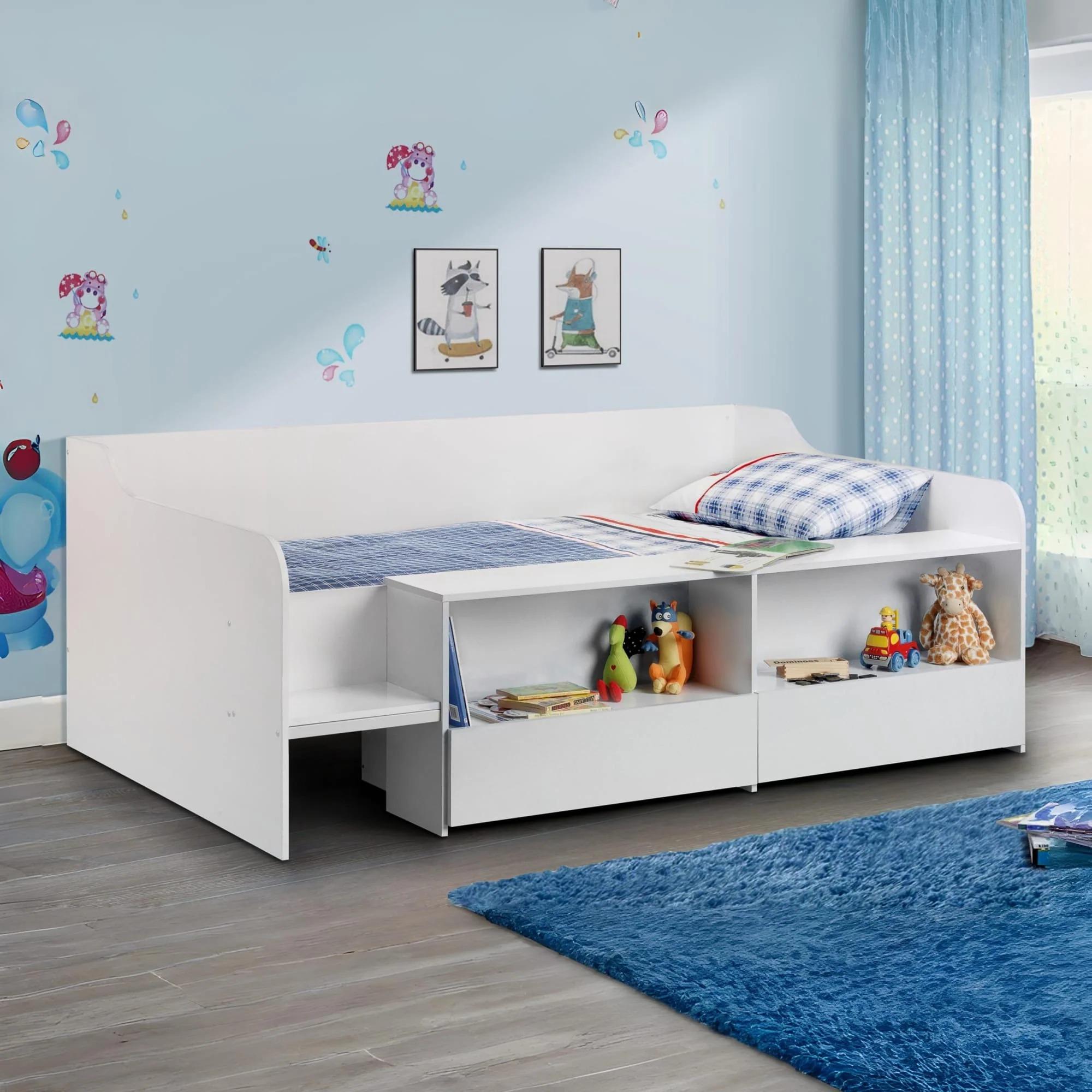 Stella Low Sleeper Bed - White
