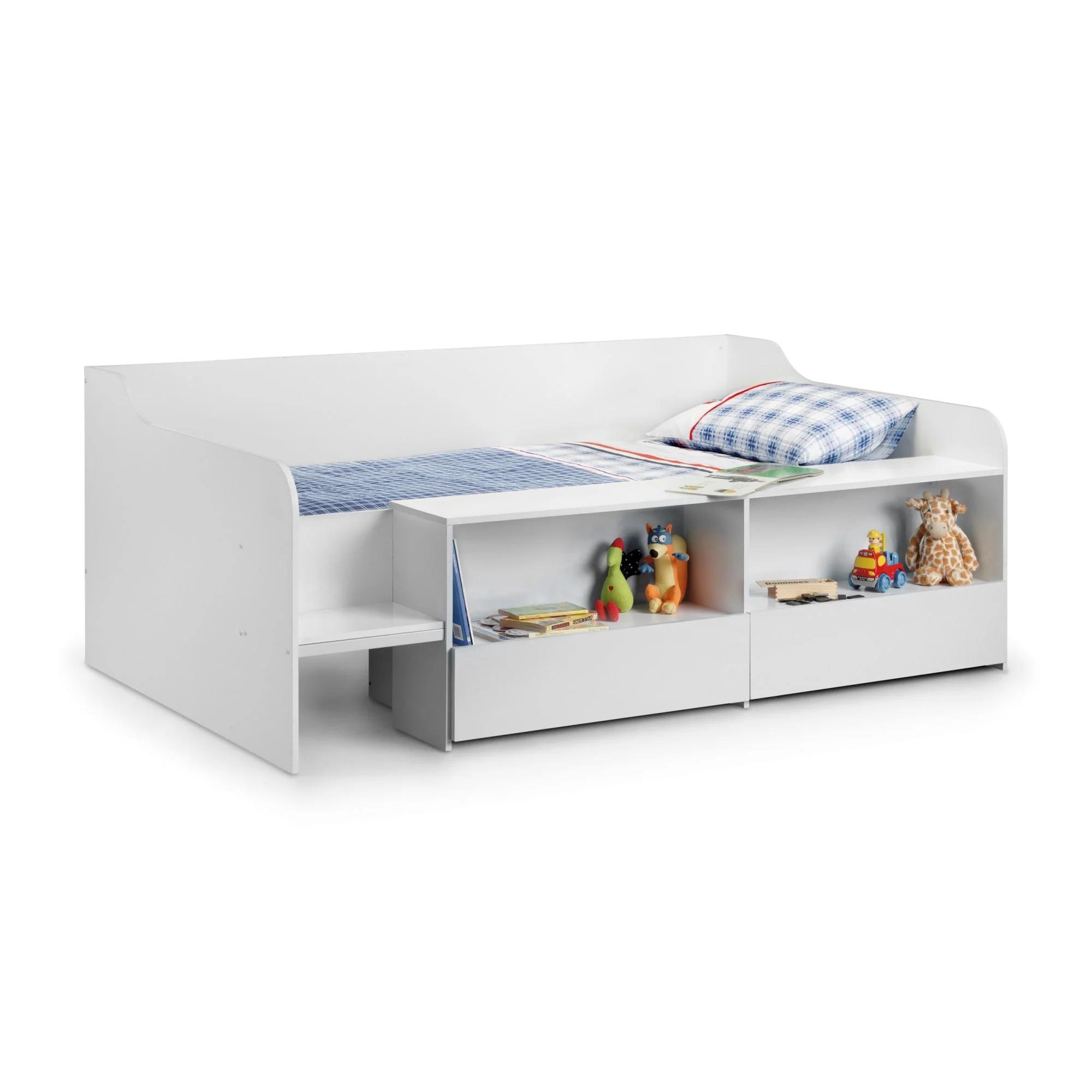 Stella Low Sleeper Bed - White
