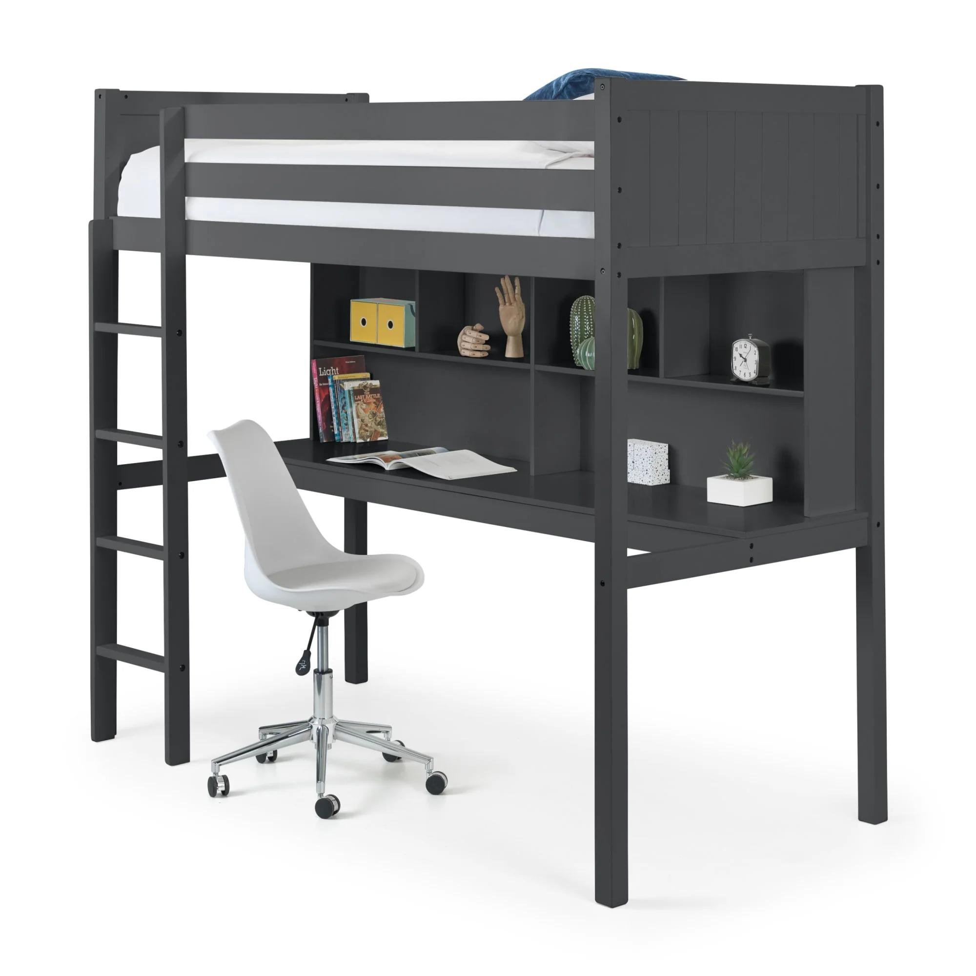 Titan Highsleeper Bed - Dark Grey