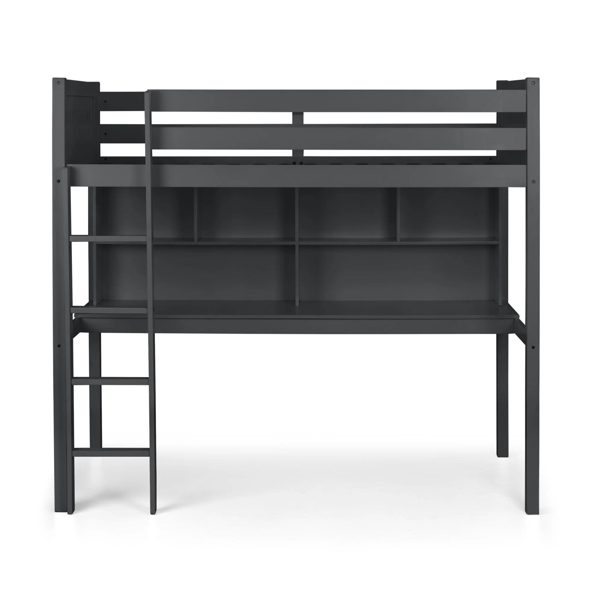 Titan Highsleeper Bed - Dark Grey