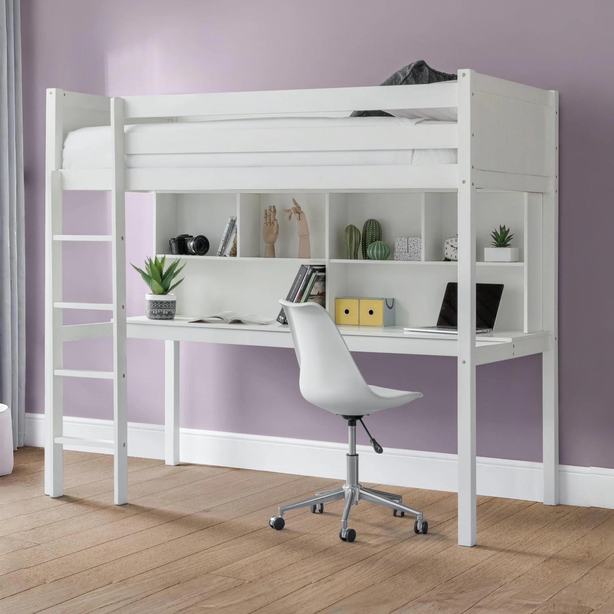 Titan Highsleeper Bed - White