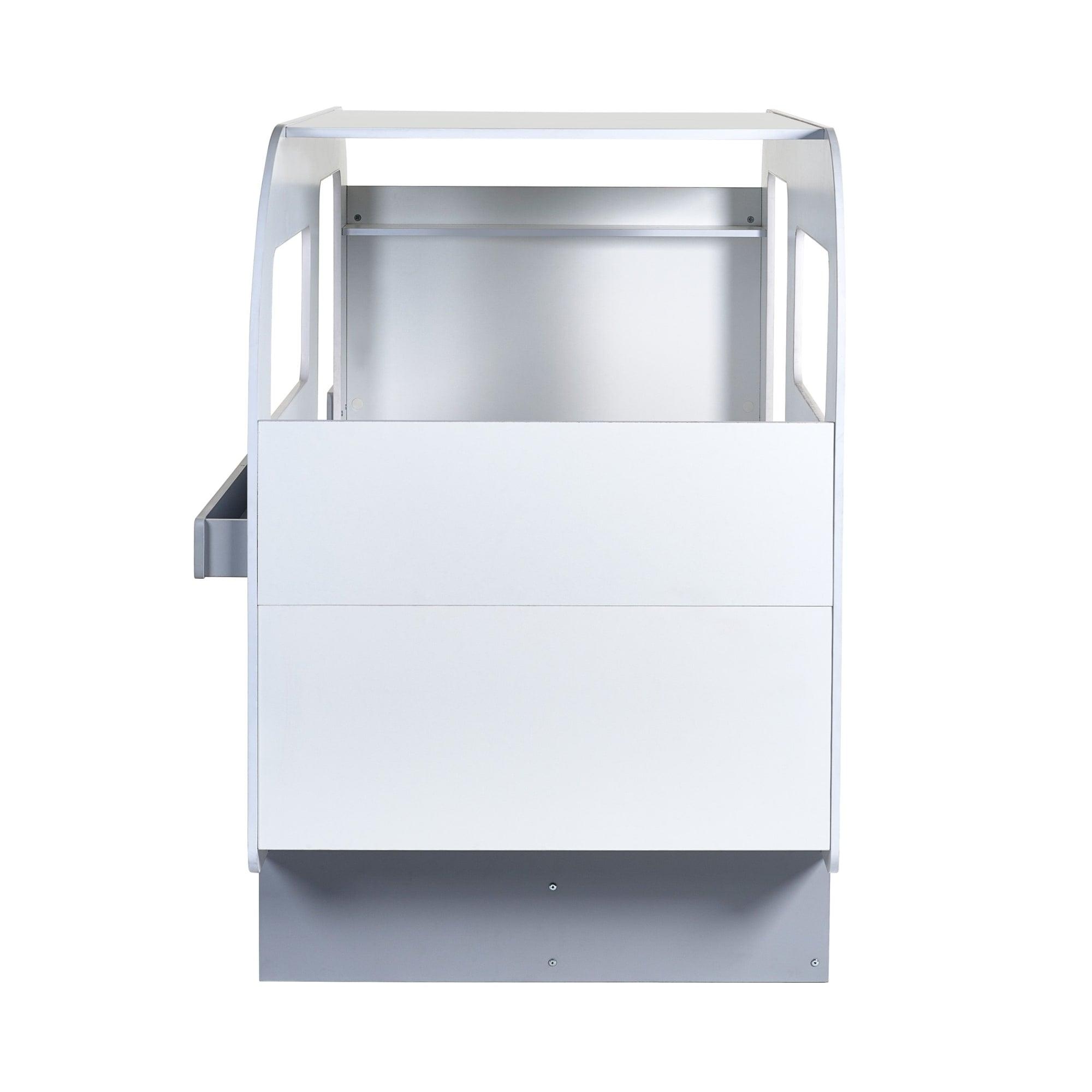 Tourer Caravan Novelty Bed - Grey and White