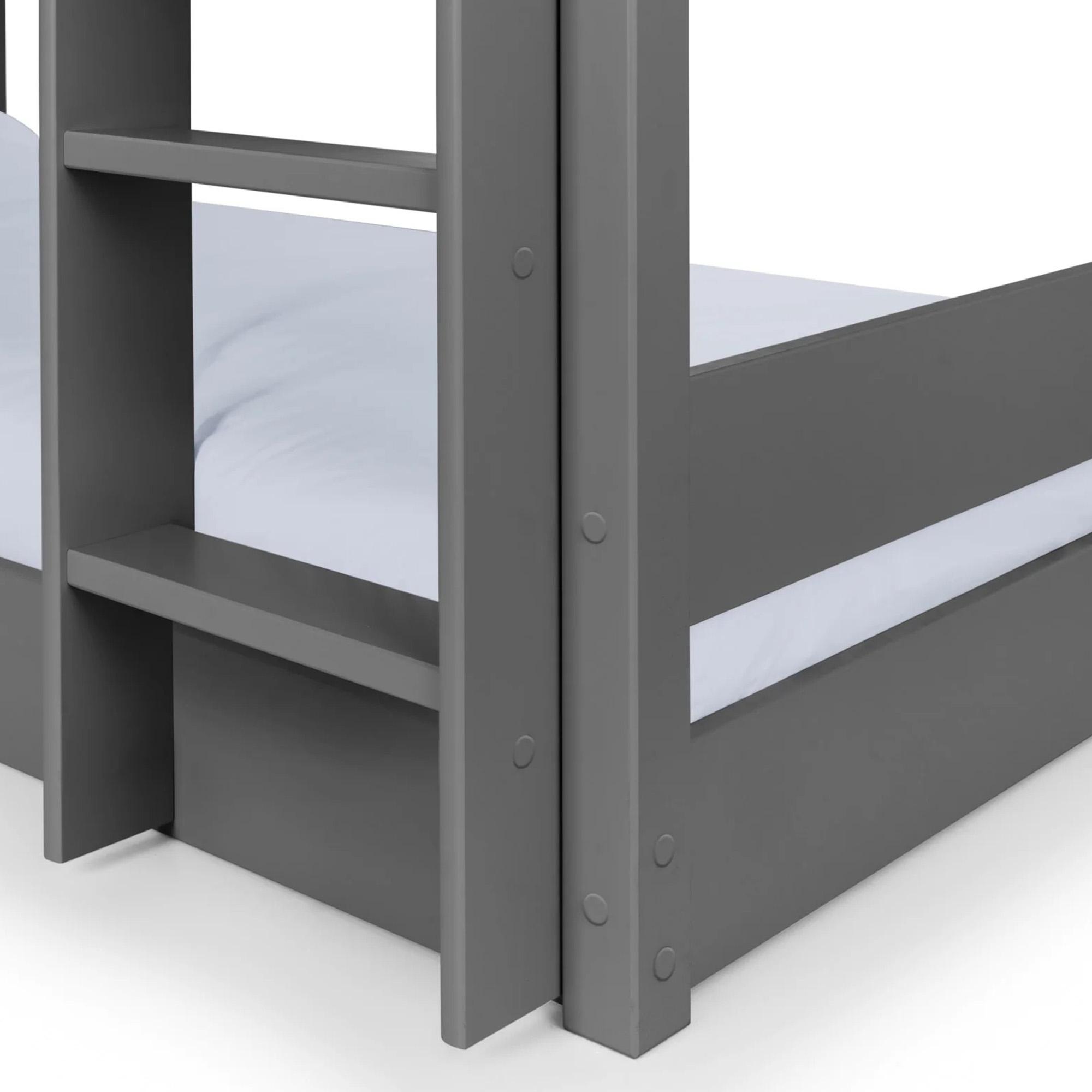 Trio Bunk Bed - 3 Level - Dark Grey