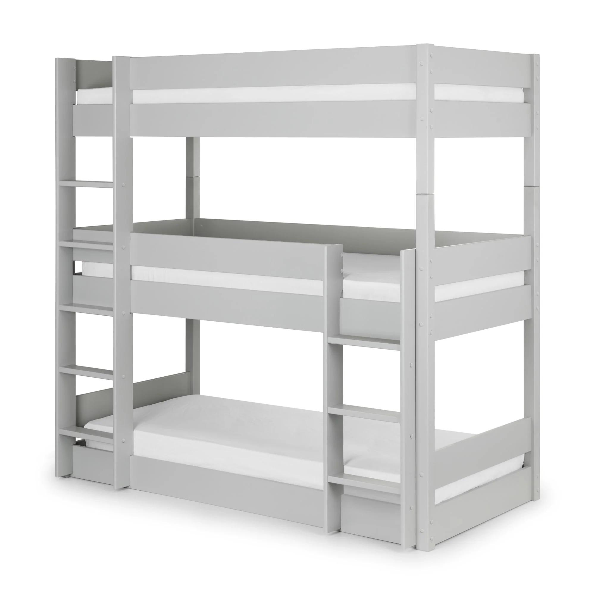 Trio Bunk Bed - 3 Level - Grey