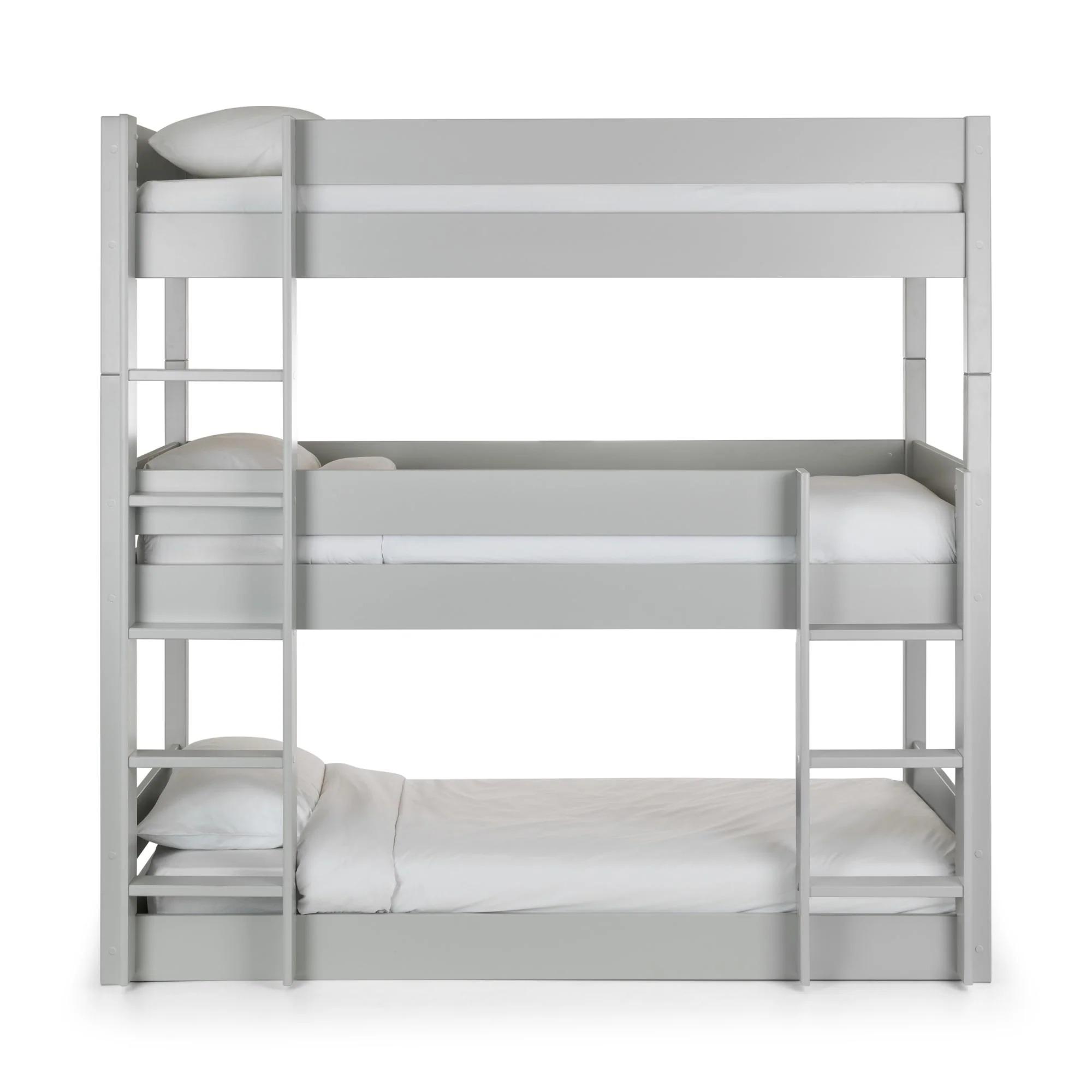 Trio Bunk Bed - 3 Level - Grey