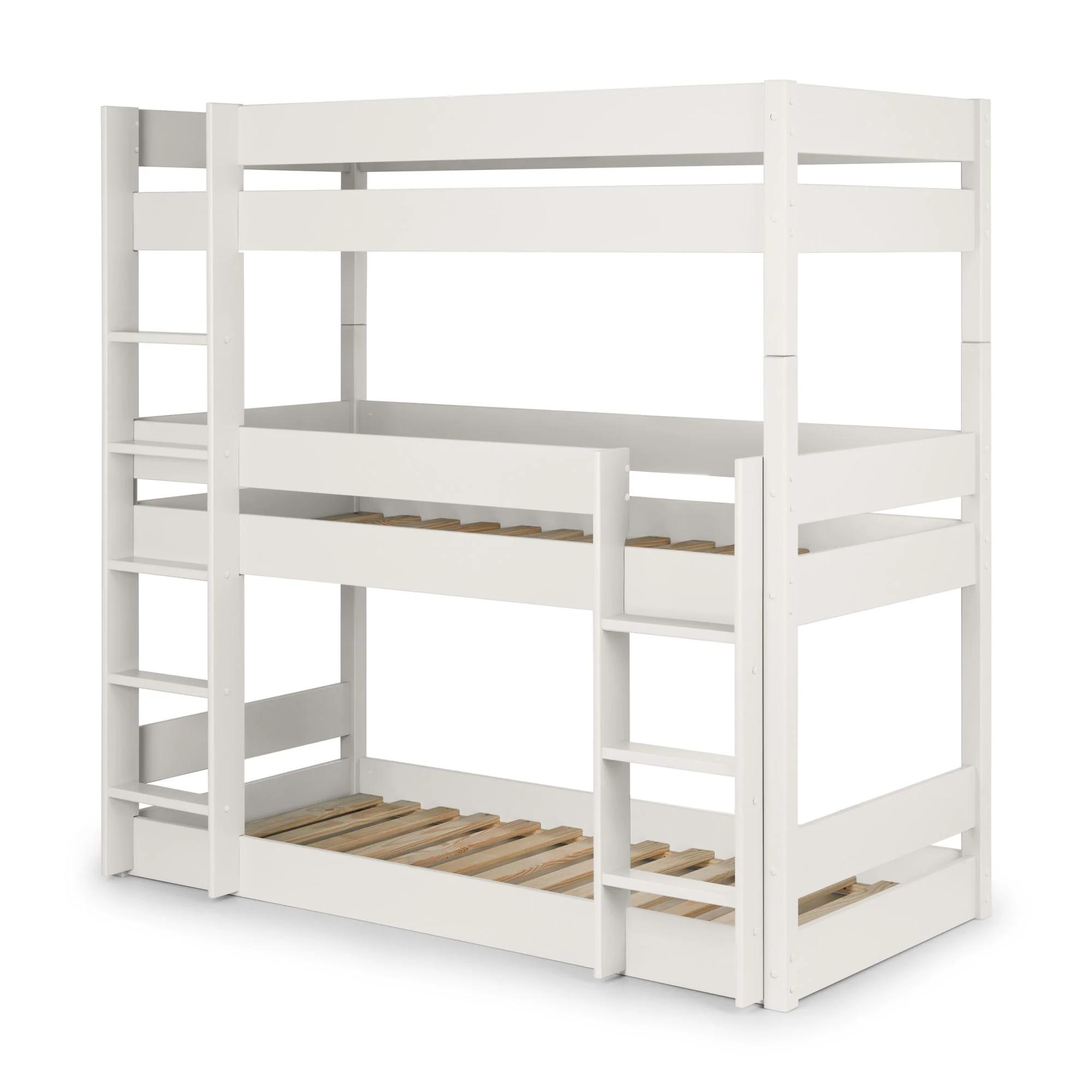 Trio Bunk Bed - 3 Level - White
