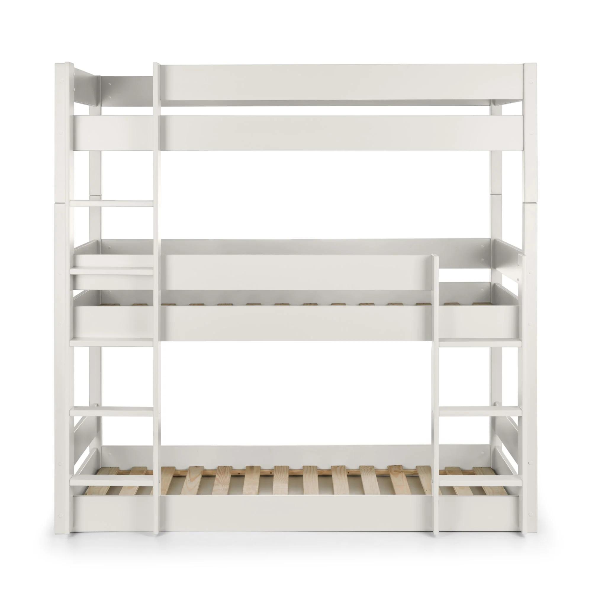 Trio Bunk Bed - 3 Level - White