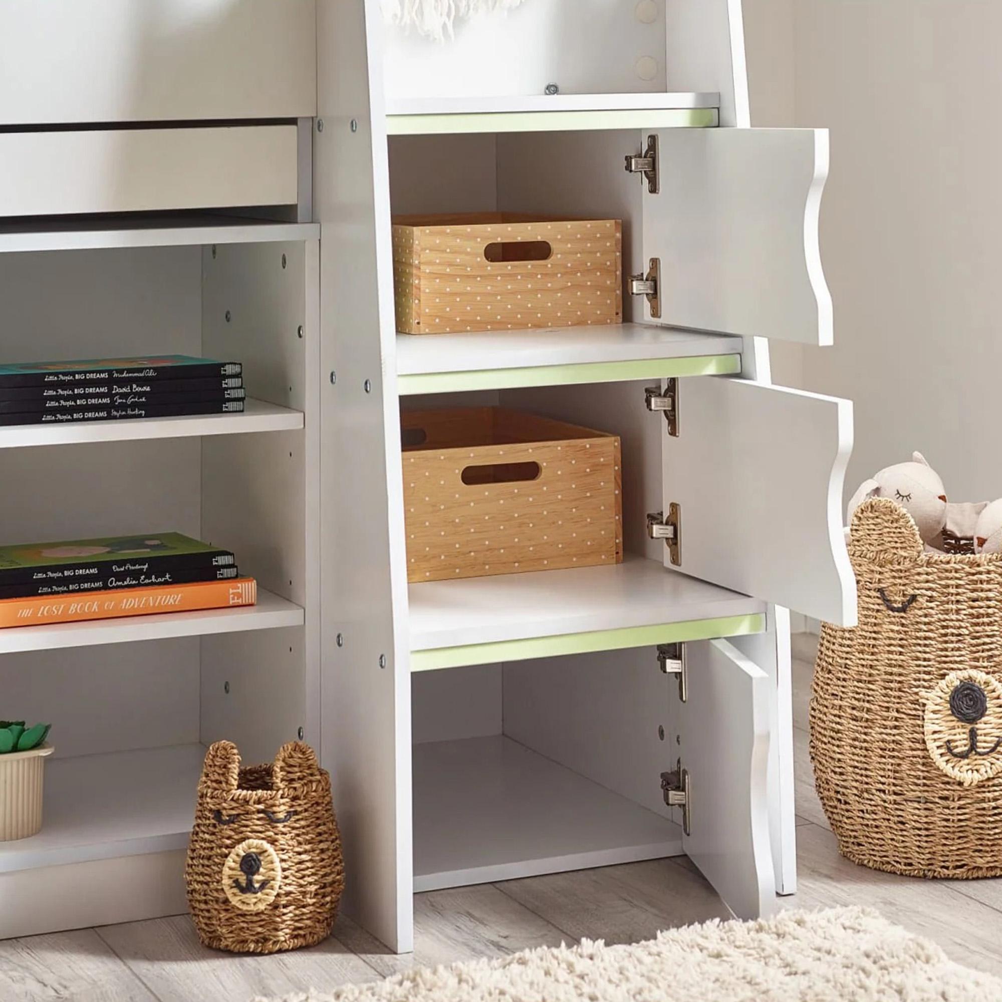 Vespa Midsleeper Bed - White