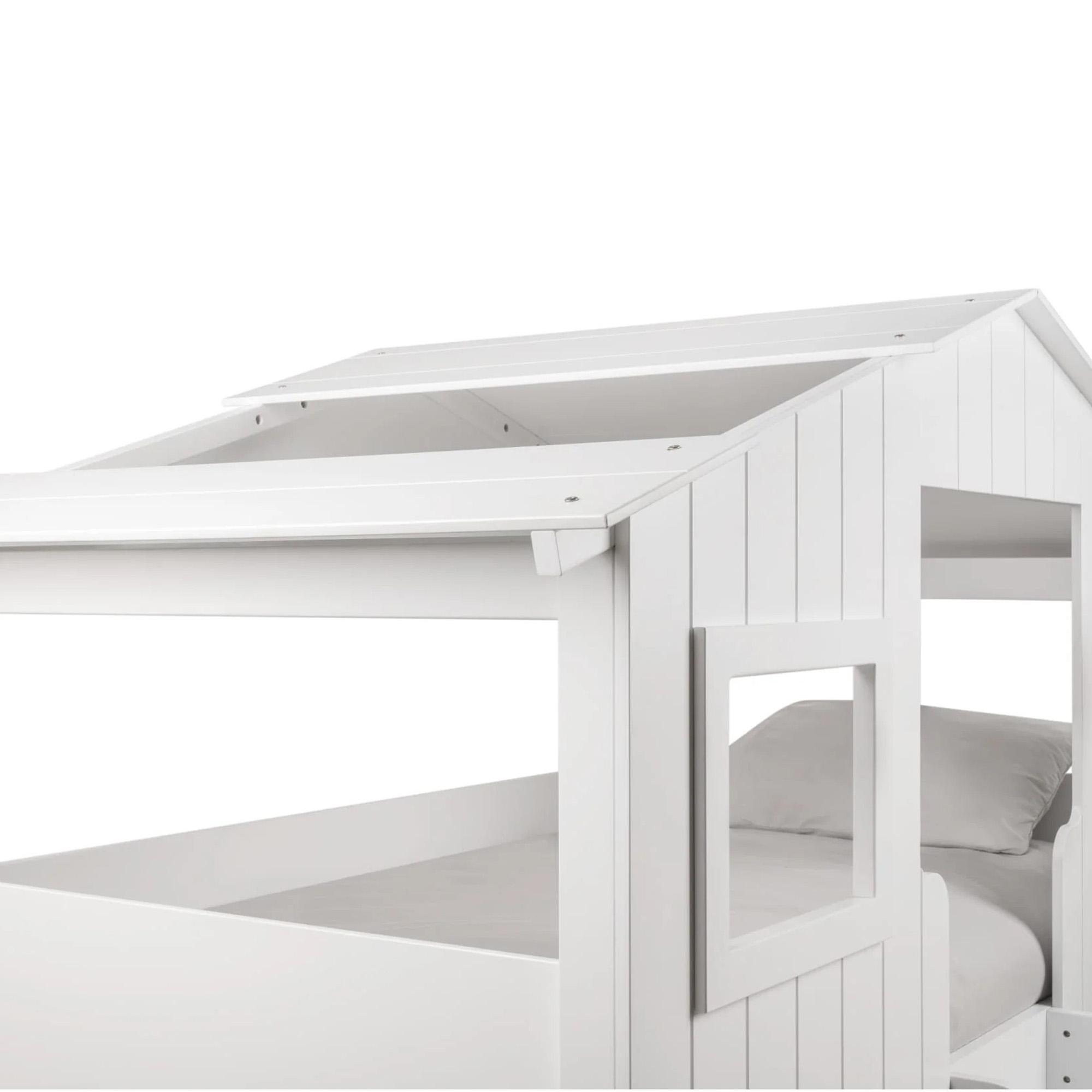 Willow Treehouse Bunk Bed - White