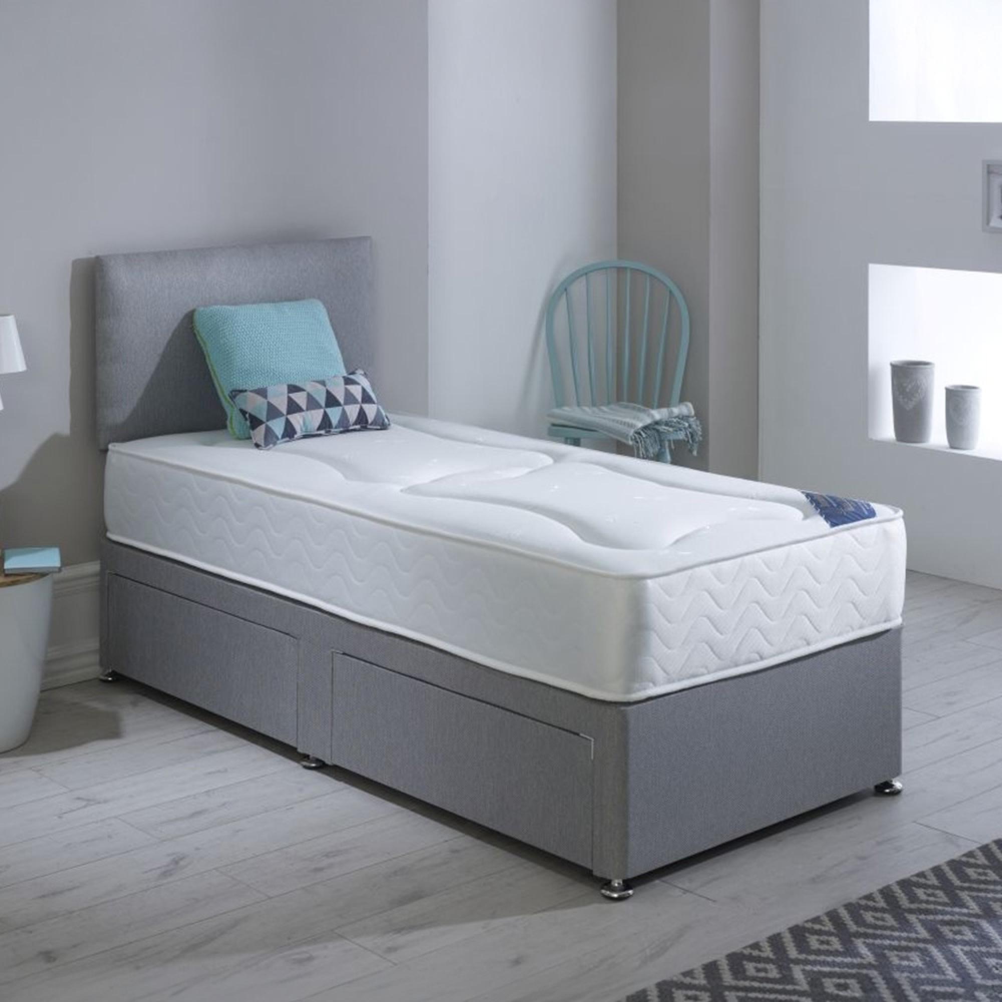 Roma Deluxe Orthopaedic Divan Bed - Platform Top - Sizes Available