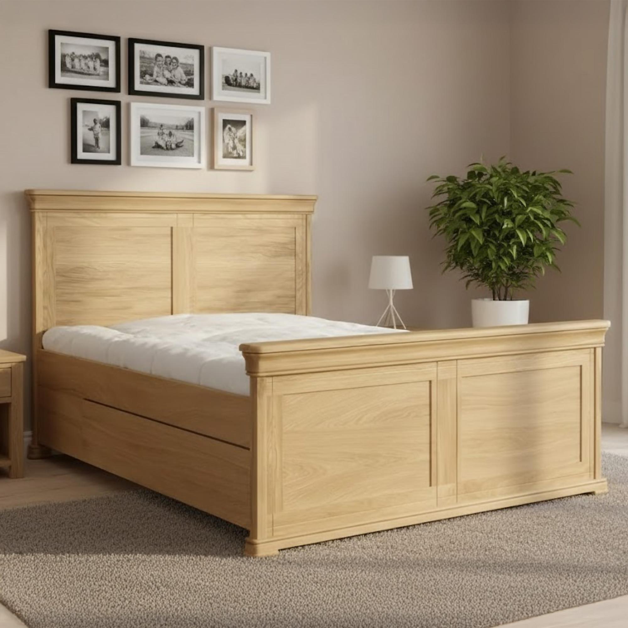 Moreno Bed - Oak - Sizes Available