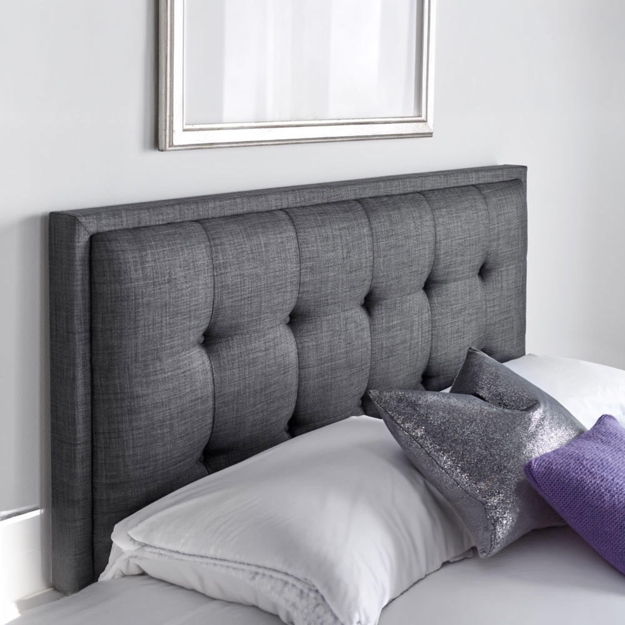 Falstone Ottoman Storage Bed - Pendle Slate Fabric - Sizes Available