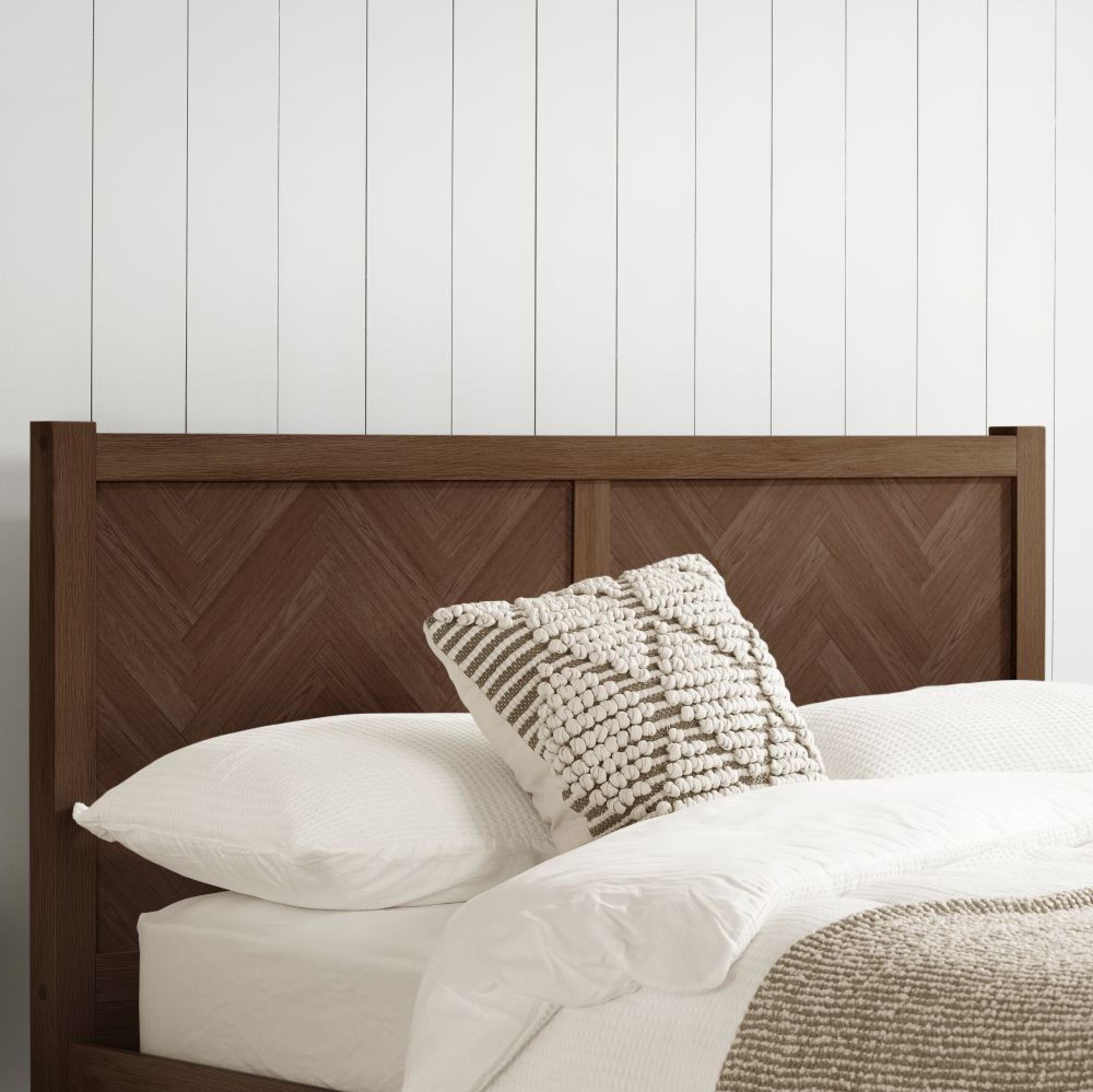 Herringford Bed - Walnut - Sizes Available