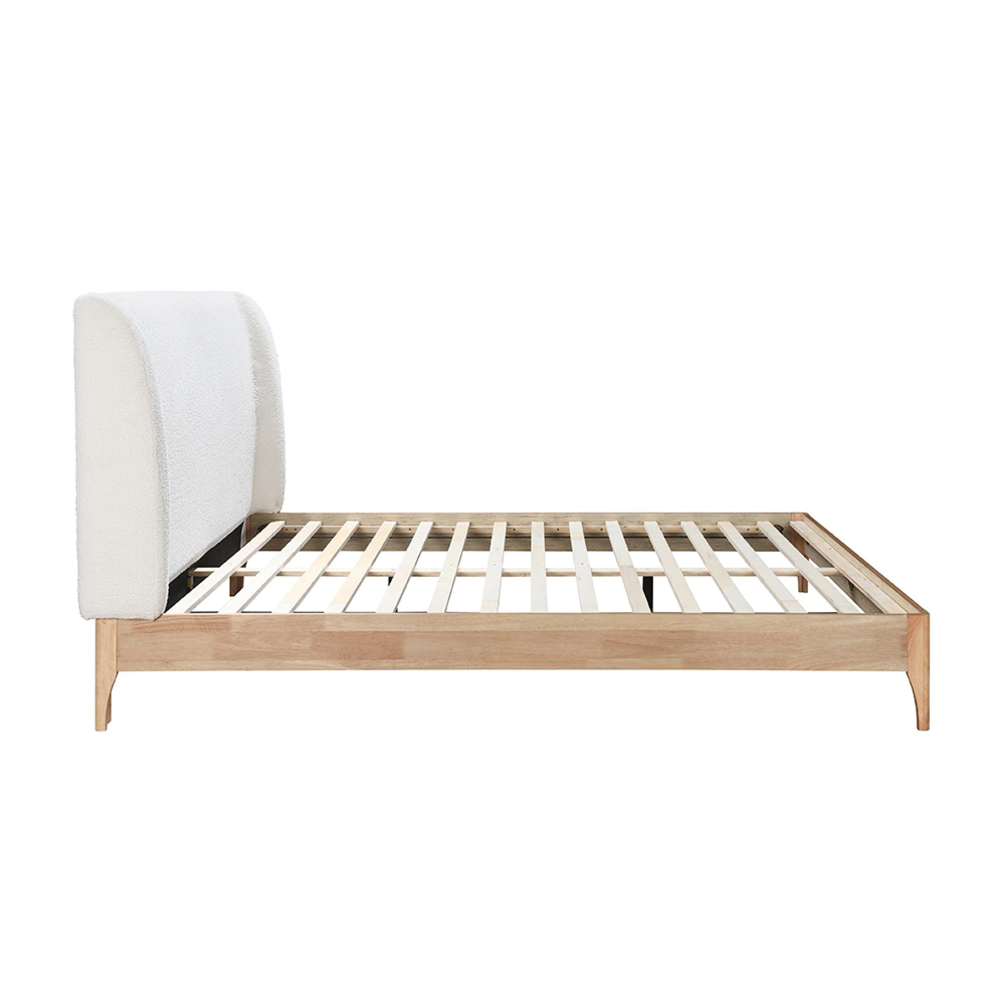 Halfden Bed - White - 5ft King Size