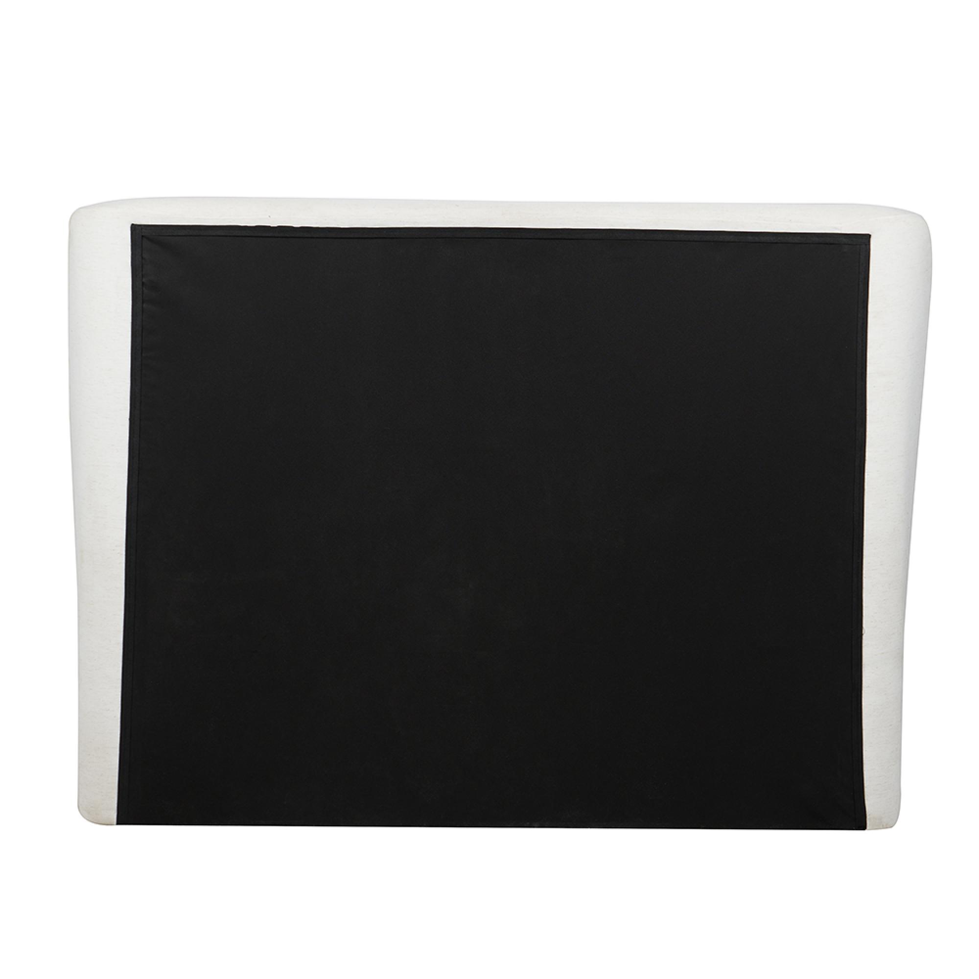 Lanis Ottoman Storage Bed - Cream Linen Fabric - Sizes Available