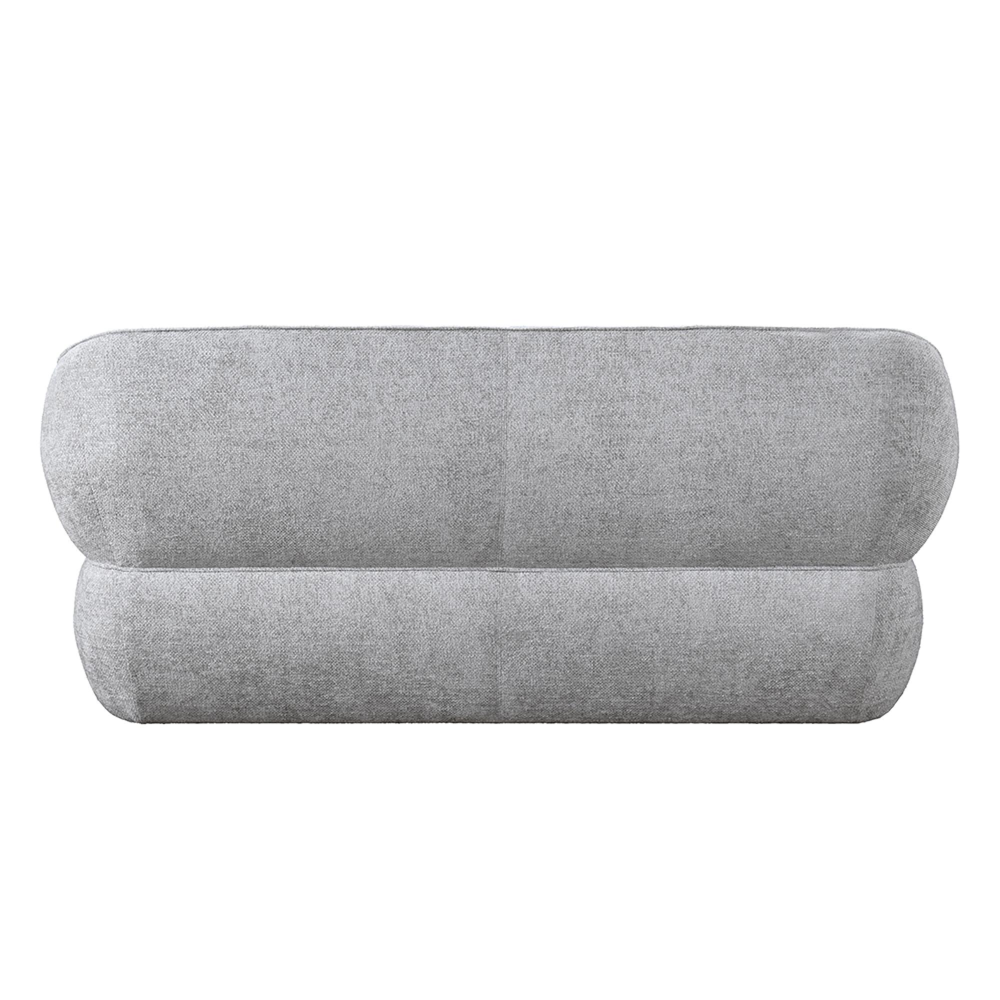 Milan Bed - Grey Fabric - Sizes Available