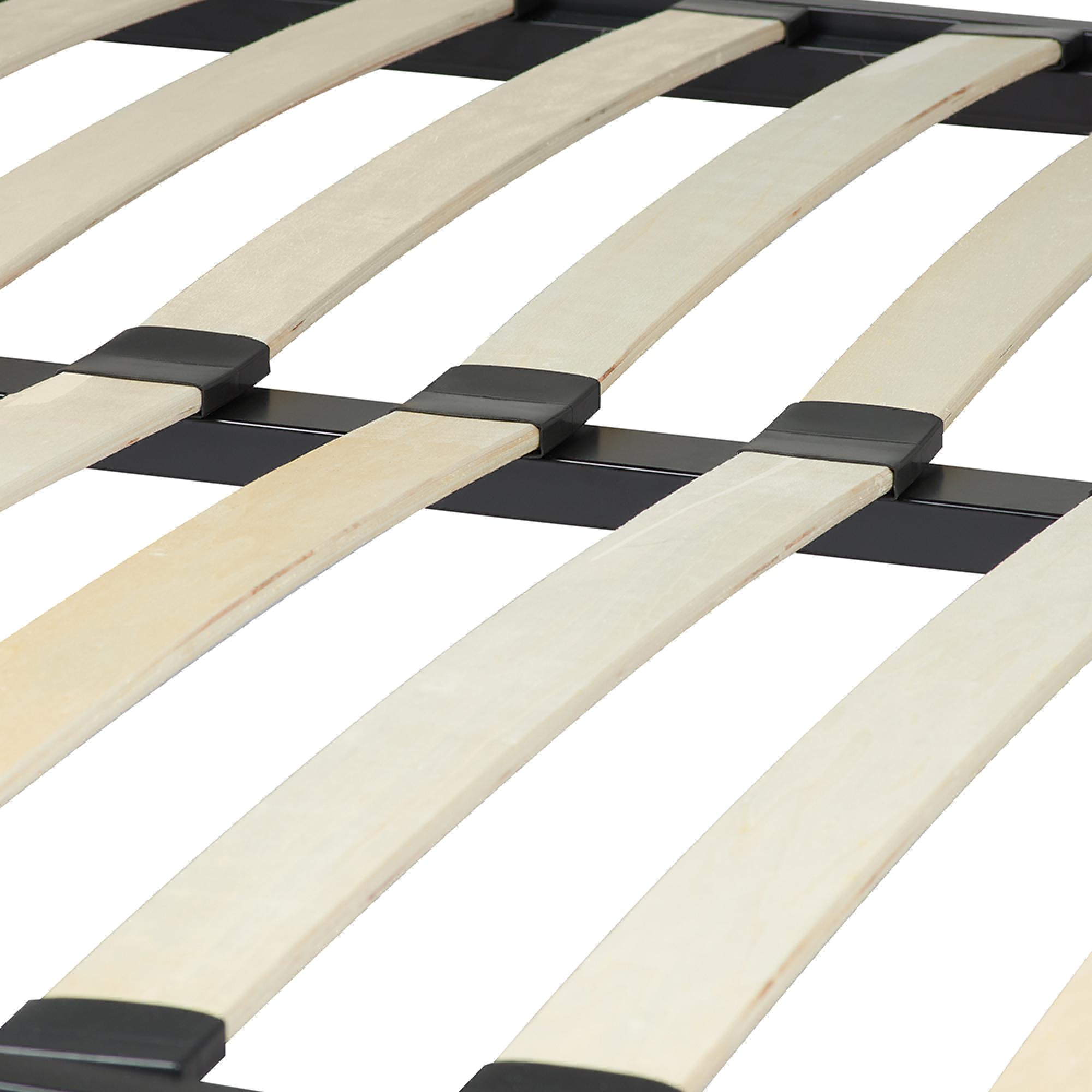 Victoria Bed - Silver Metal - Sizes Available