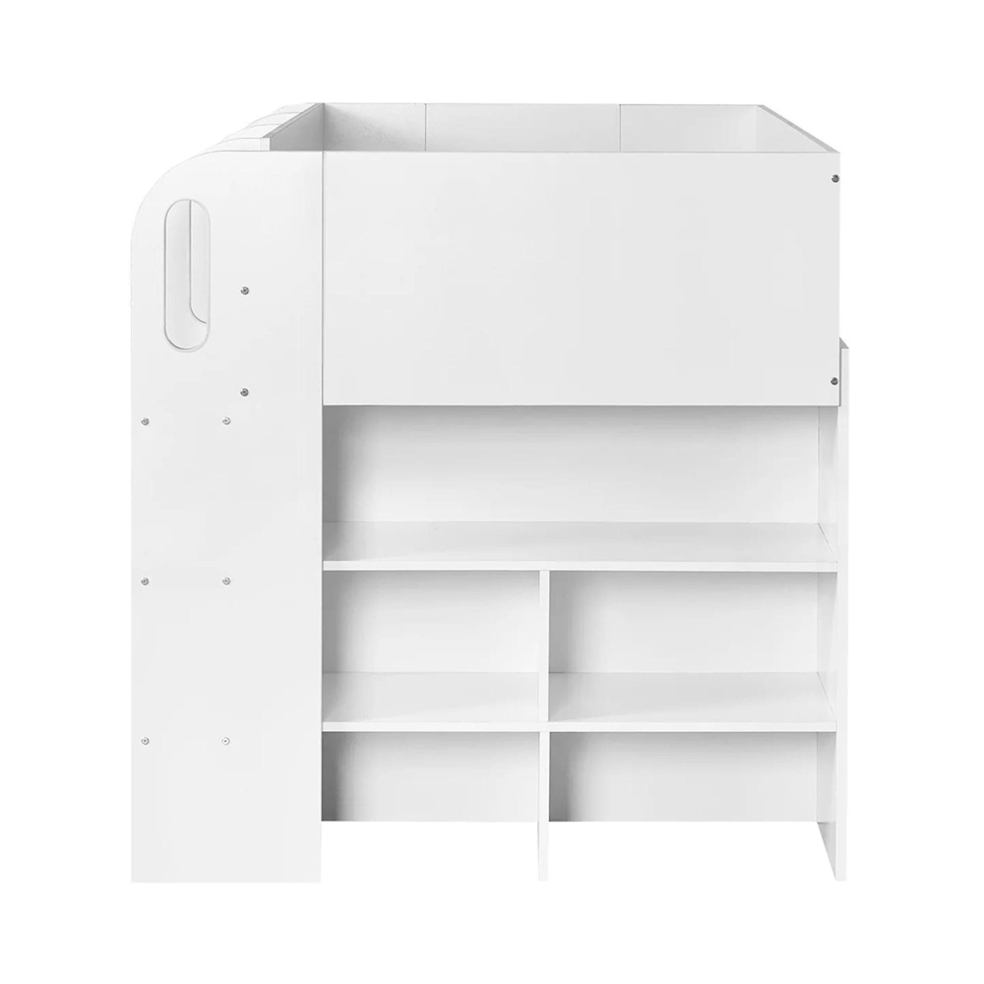 Vision Midsleeper Bed - White