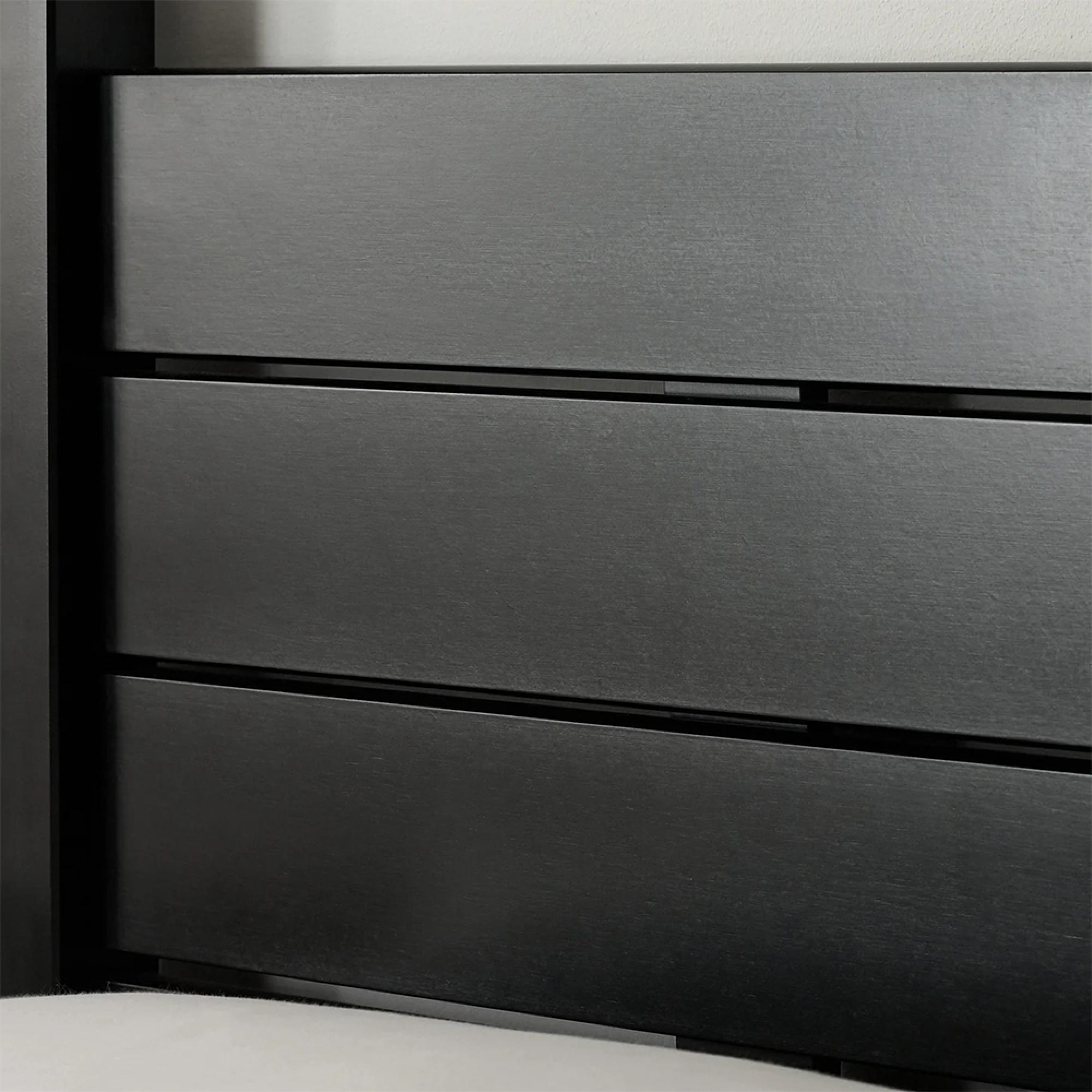 Roxanne 4 Poster Canopy Bed - Black - Sizes Available