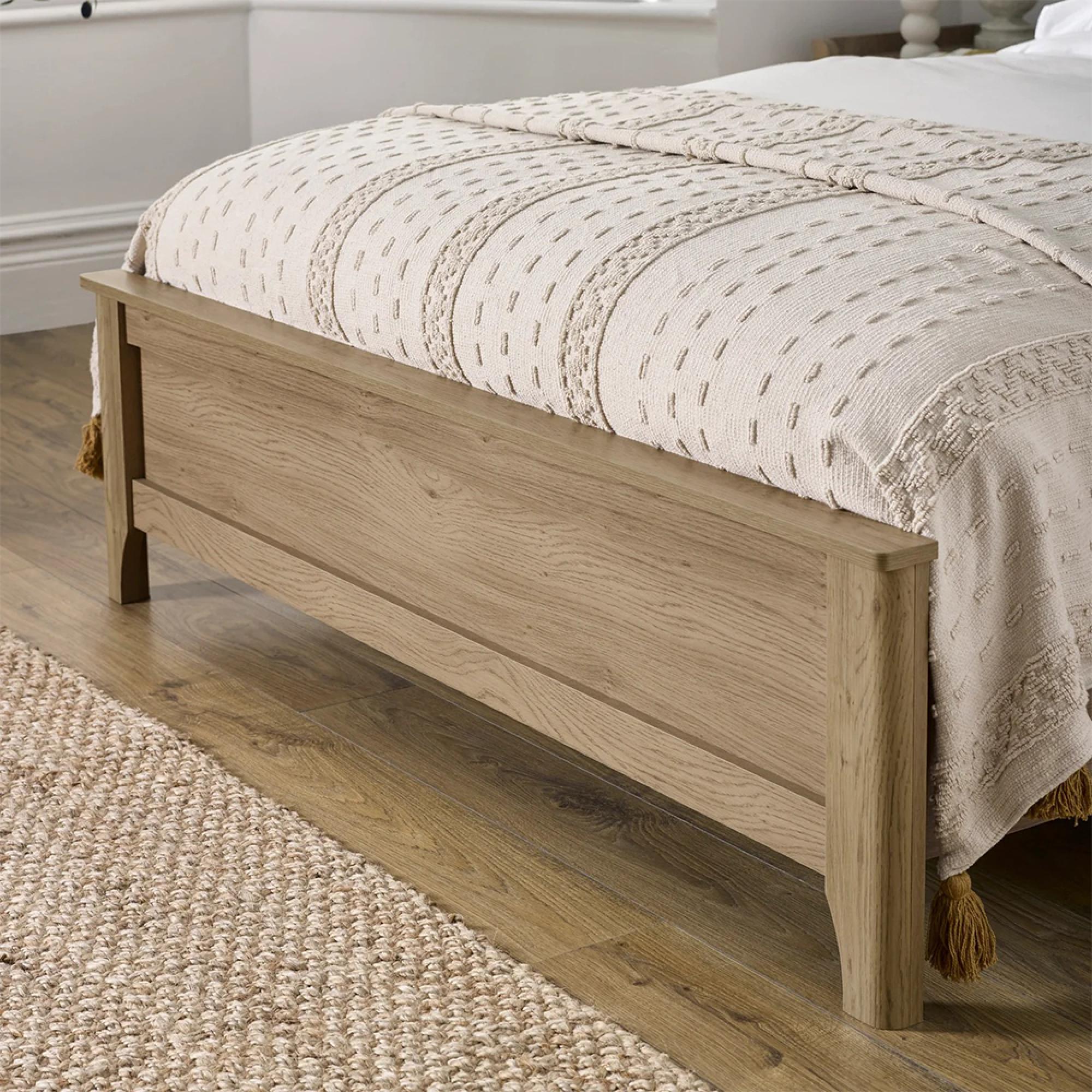 Sydney Bed - Oak - Sizes Available