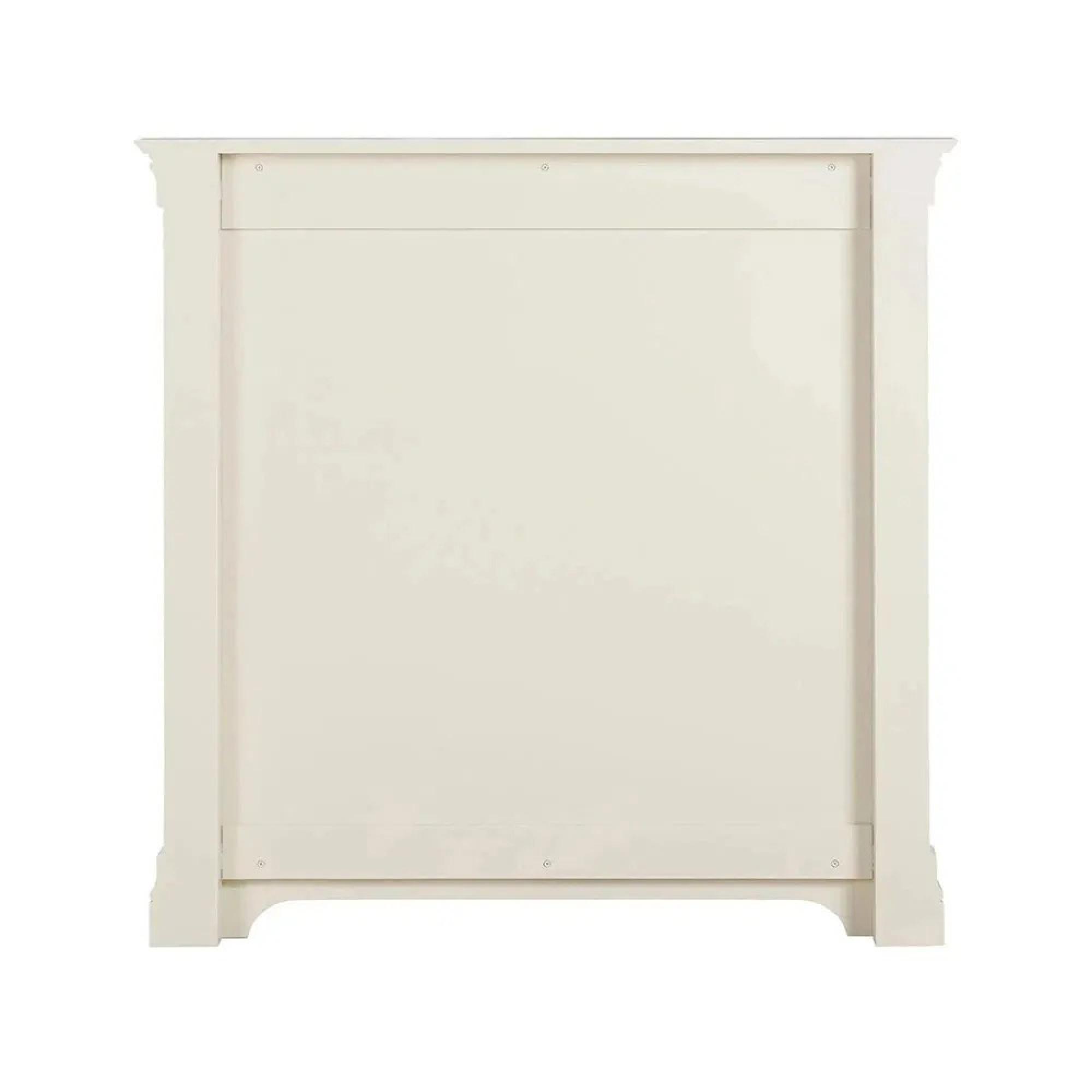 Paisley Bed - High Foot End - Cream Painted - Sizes Available